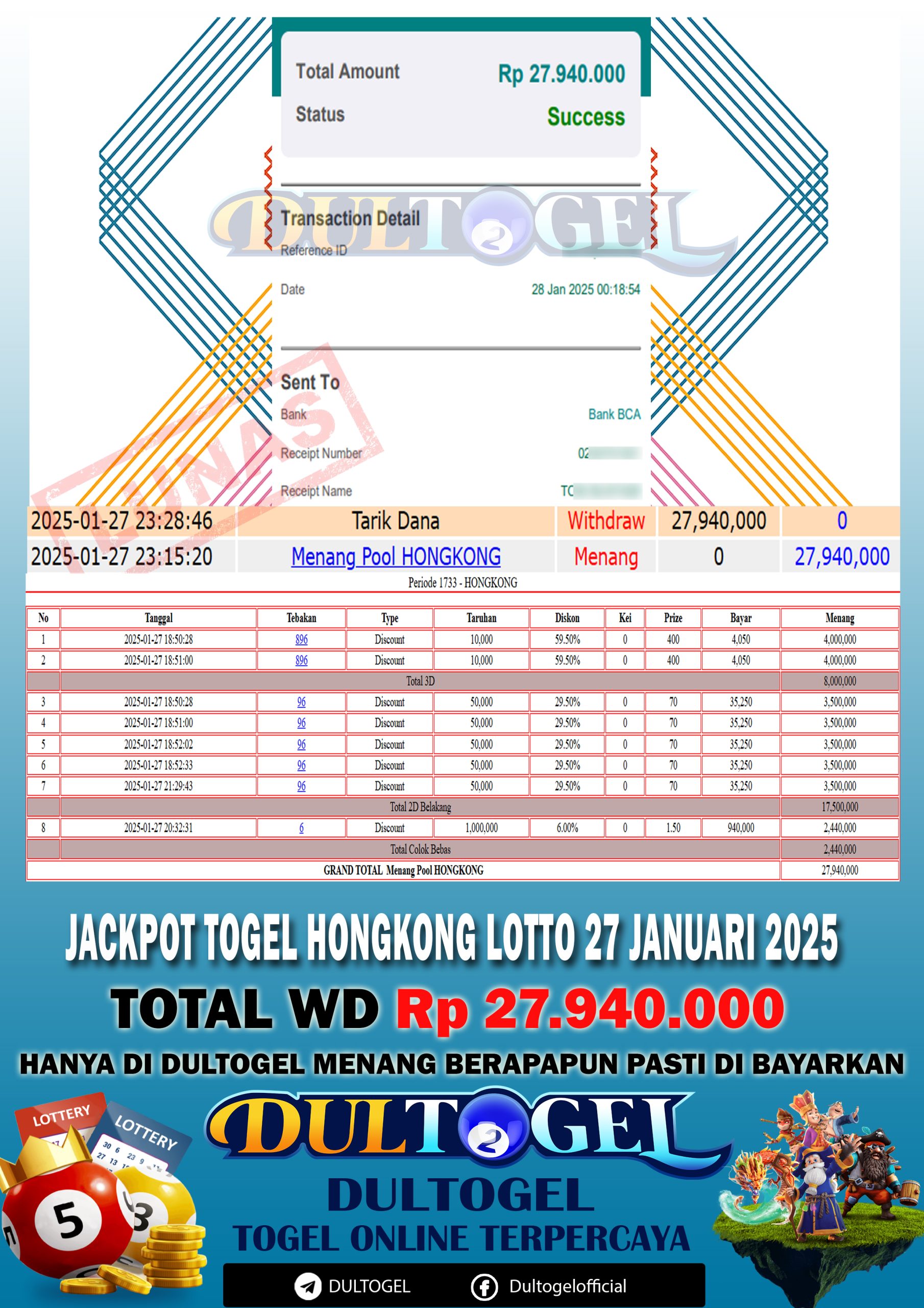 BUKTI JP DULTOGEL 27 JANUARI 2025