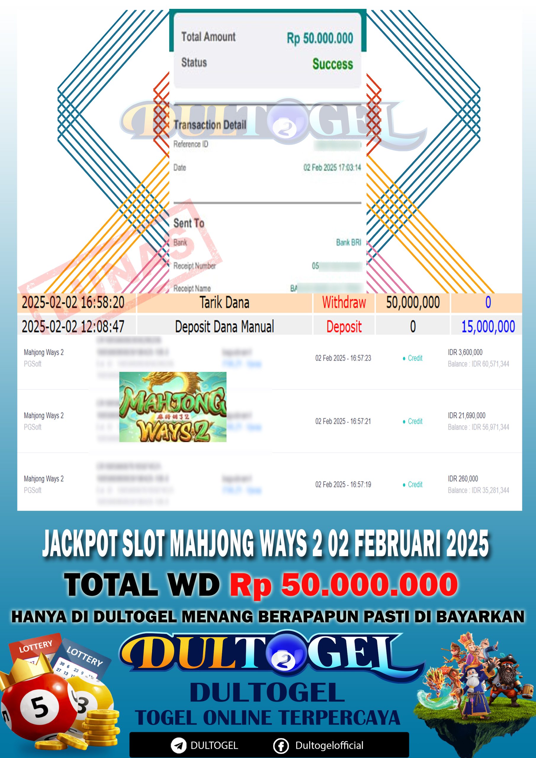 BUKTI JP DULTOGEL 02 FEBRUARI 2025