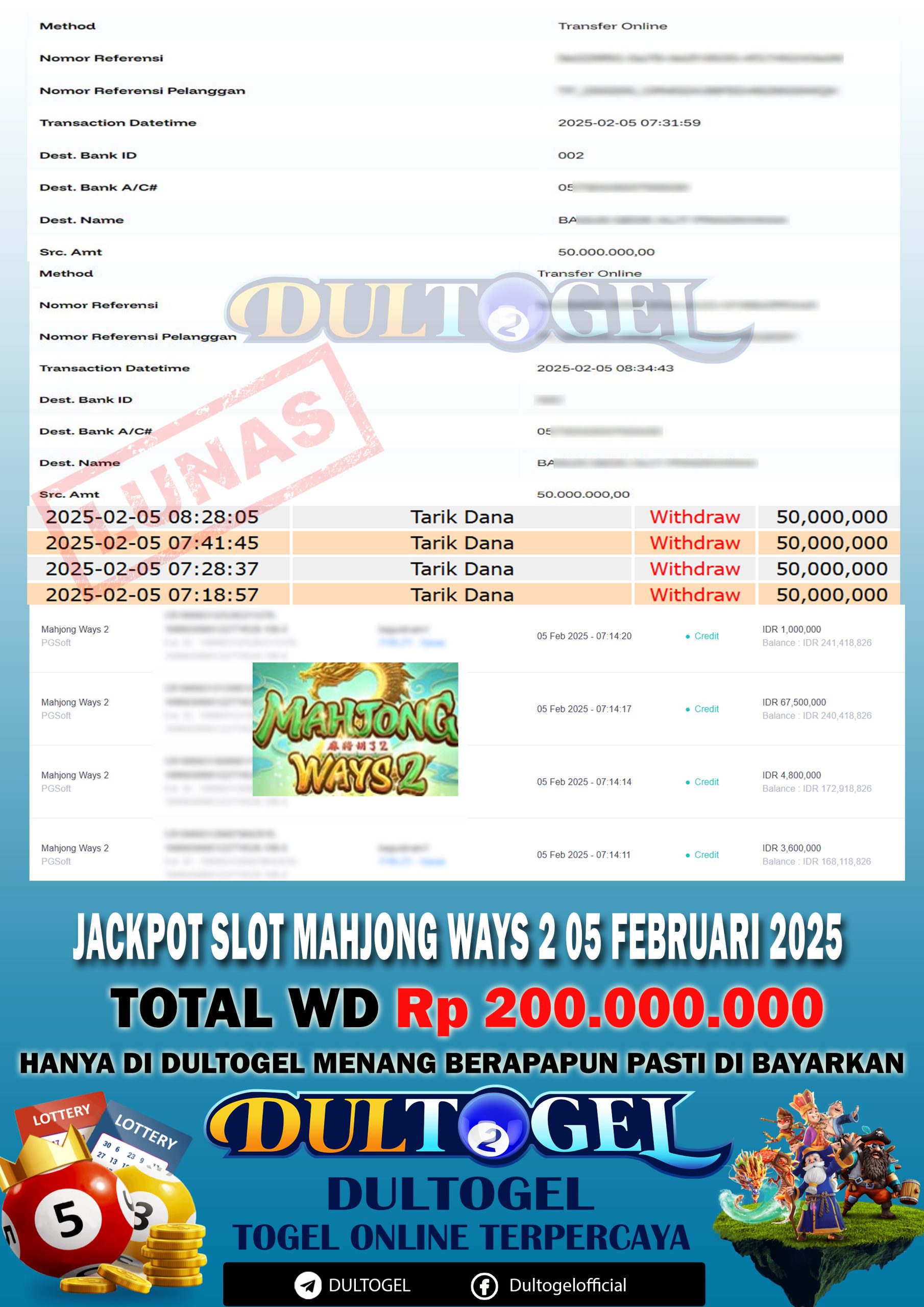 BUKTI JP DULTOGEL 05 FEBRUARI 2025