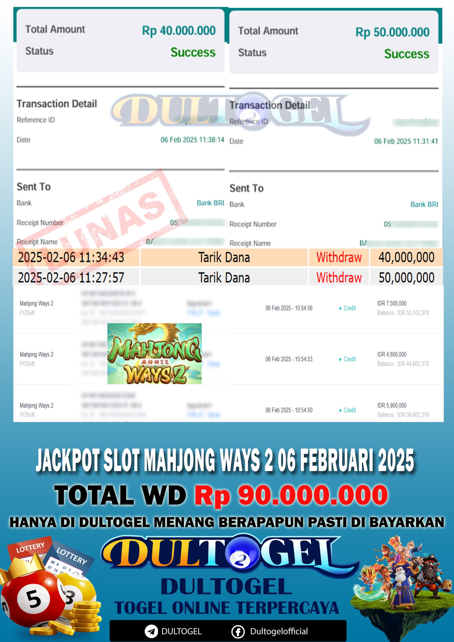 BUKTI JP DULTOGEL 06 FEBRUARI 2025