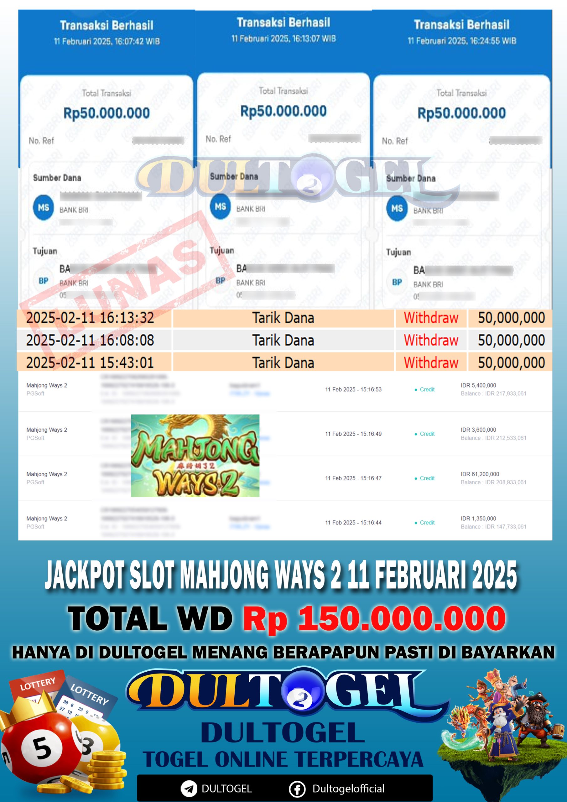 BUKTI JP DULTOGEL 11 FEBRUARI 2025