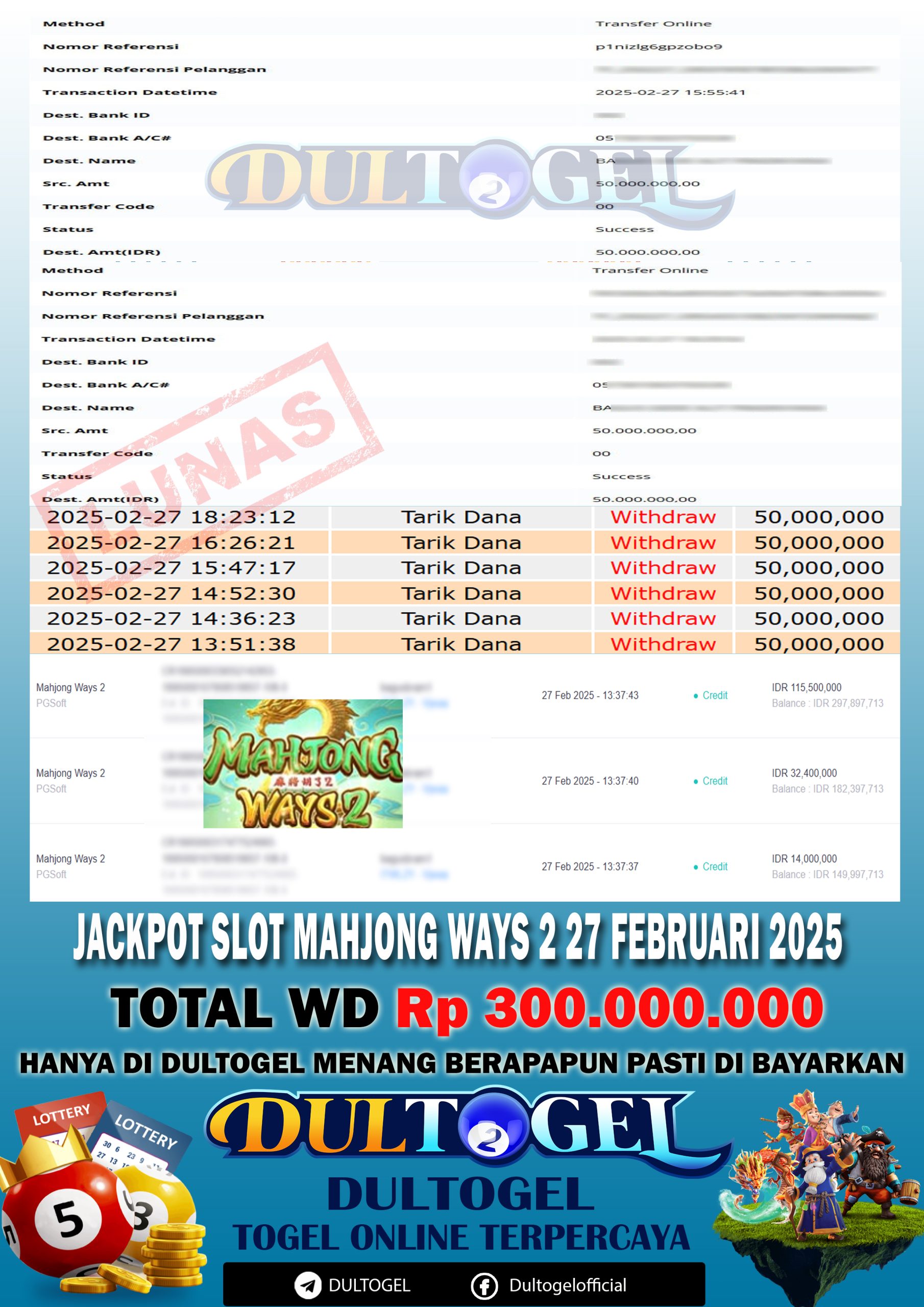BUKTI JP DULTOGEL 27 FEBRUARI 2025