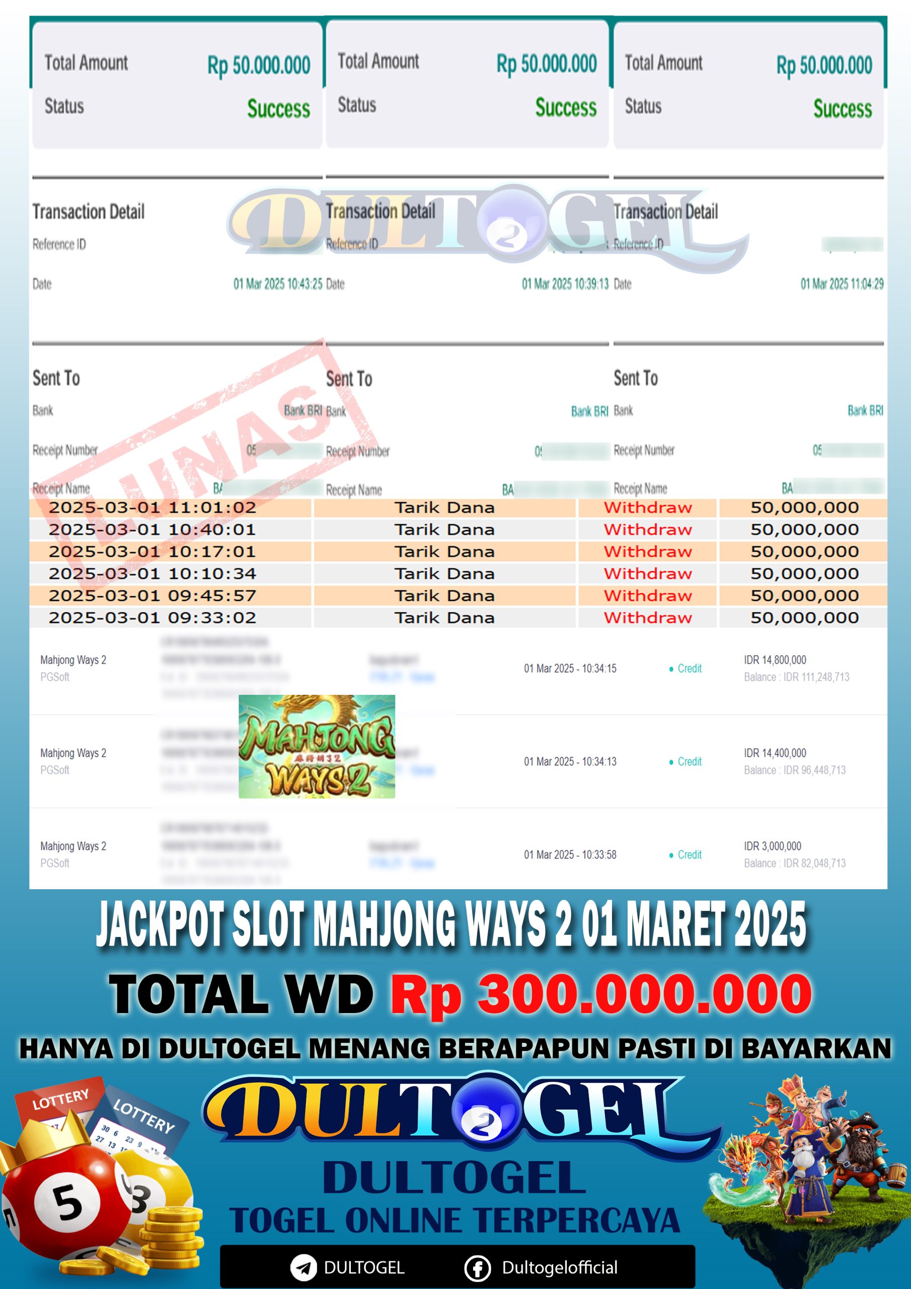 BUKTI JP DULTOGEL 01 MARET 2025