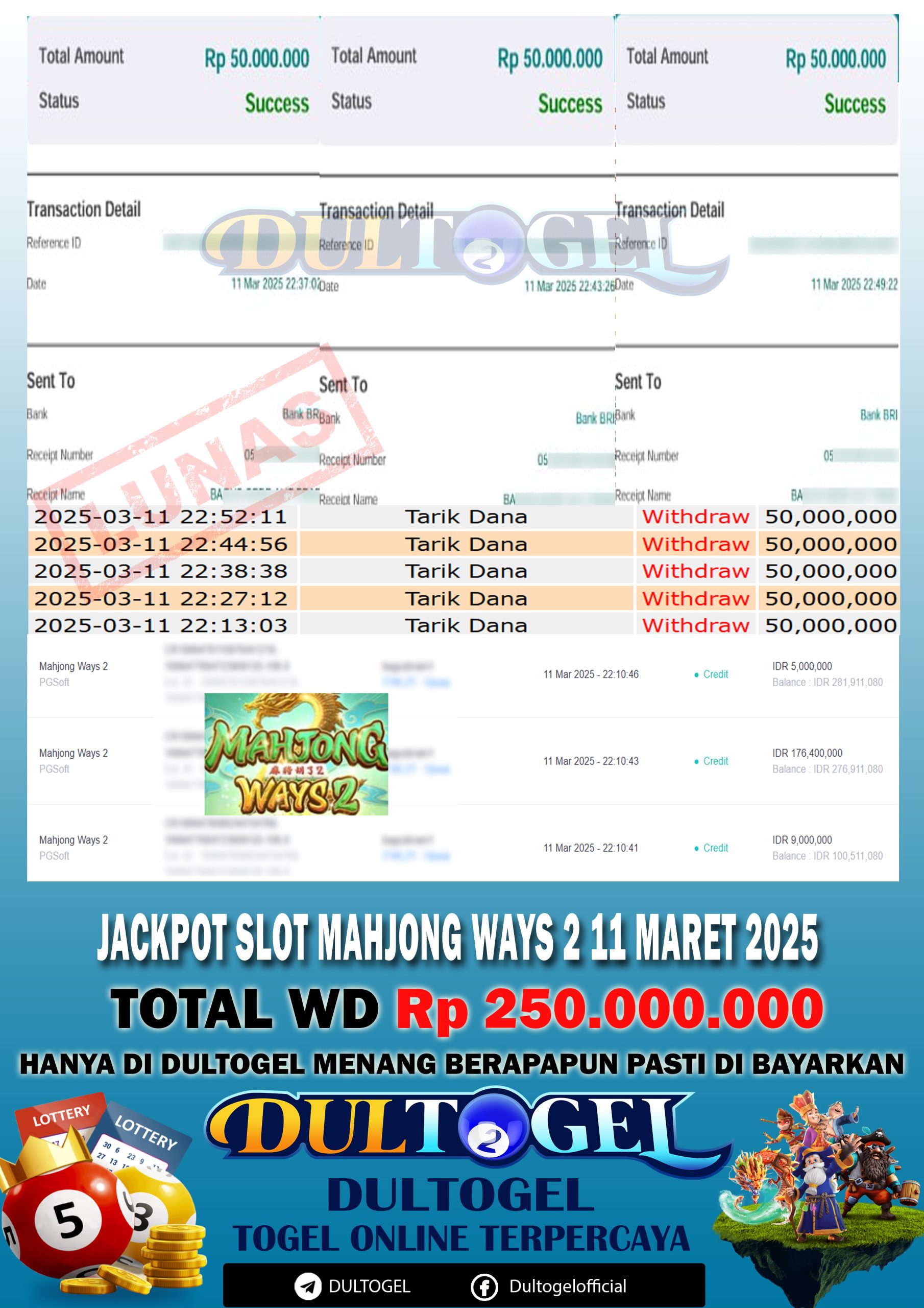 BUKTI JP DULTOGEL 11 MARET 2025