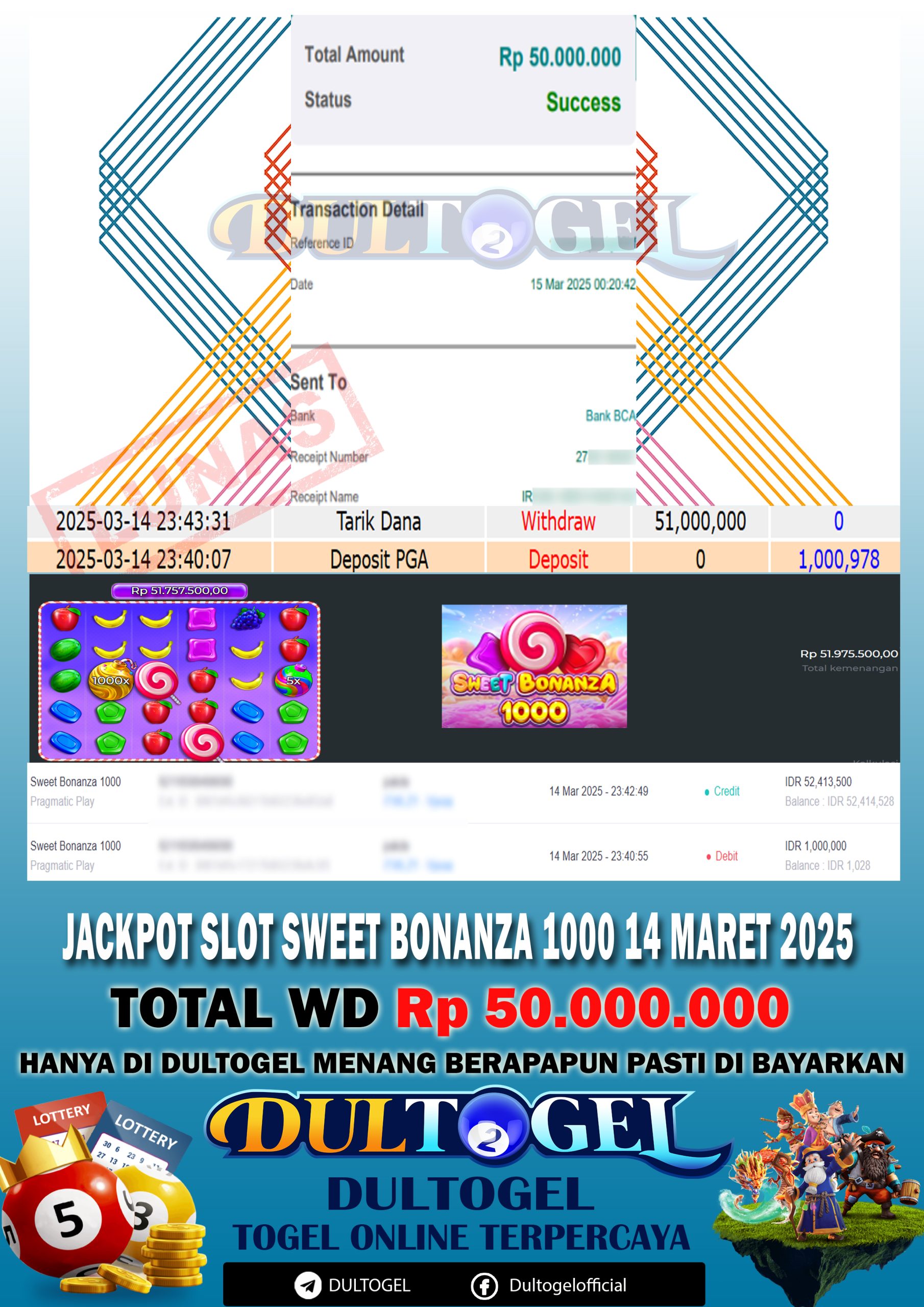 BUKTI JP DULTOGEL 14 MARET 2025