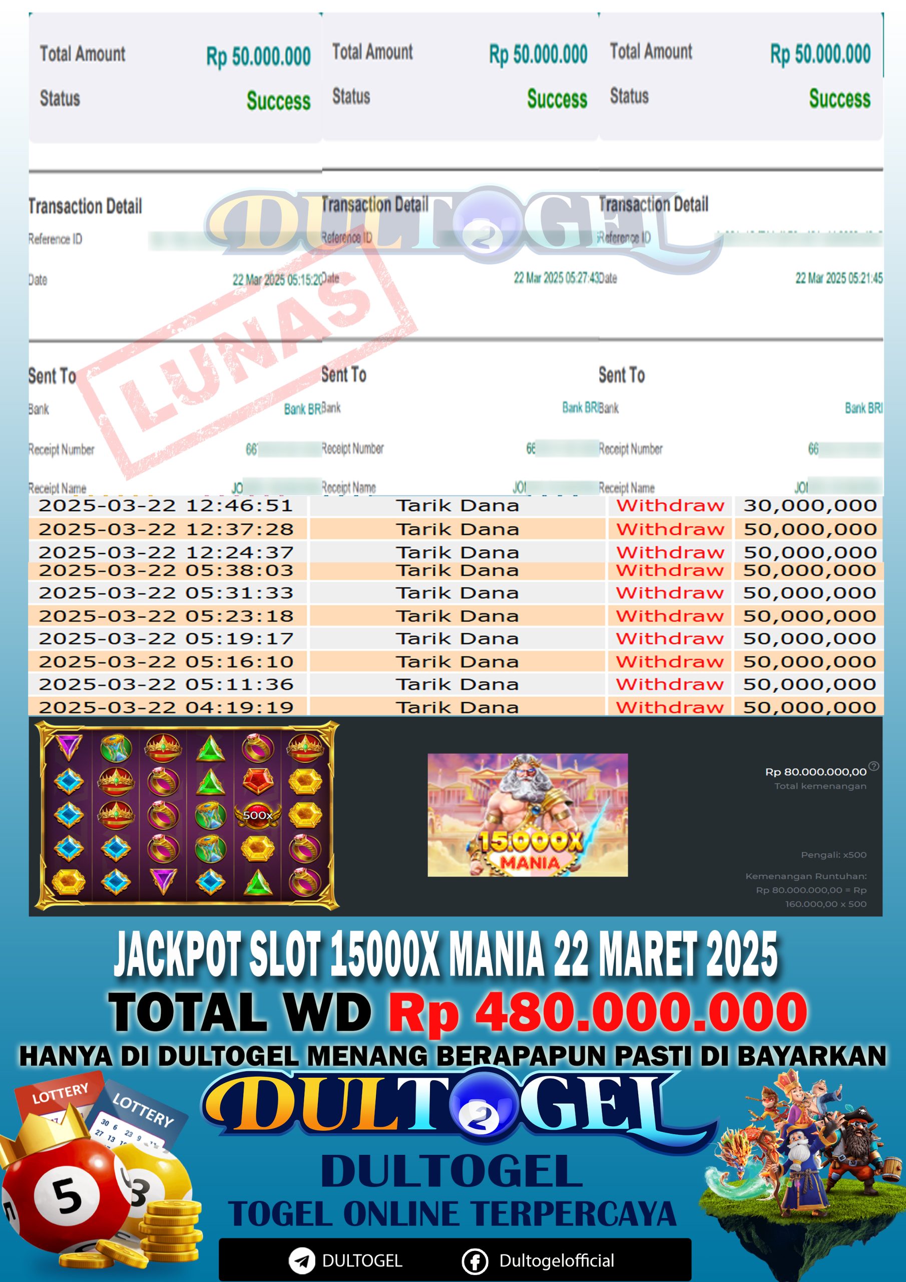 BUKTI JP DULTOGEL 22 MARET 2025