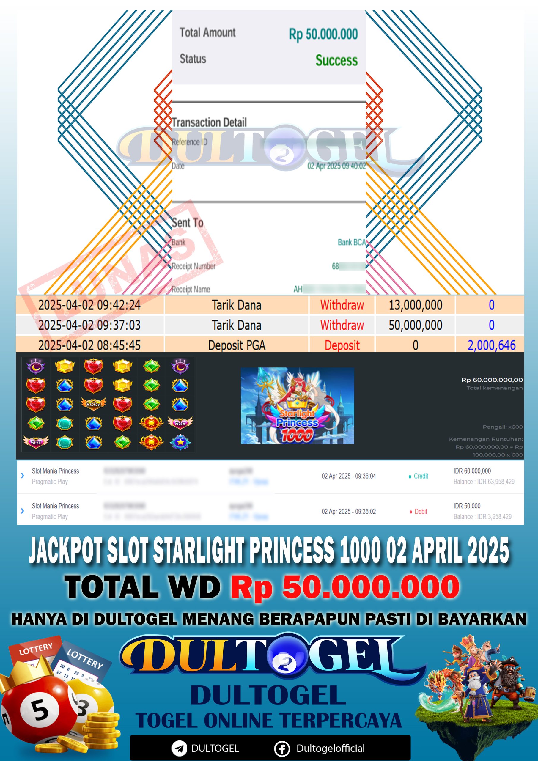 BUKTI JP DULTOGEL 02 APRIL 2025