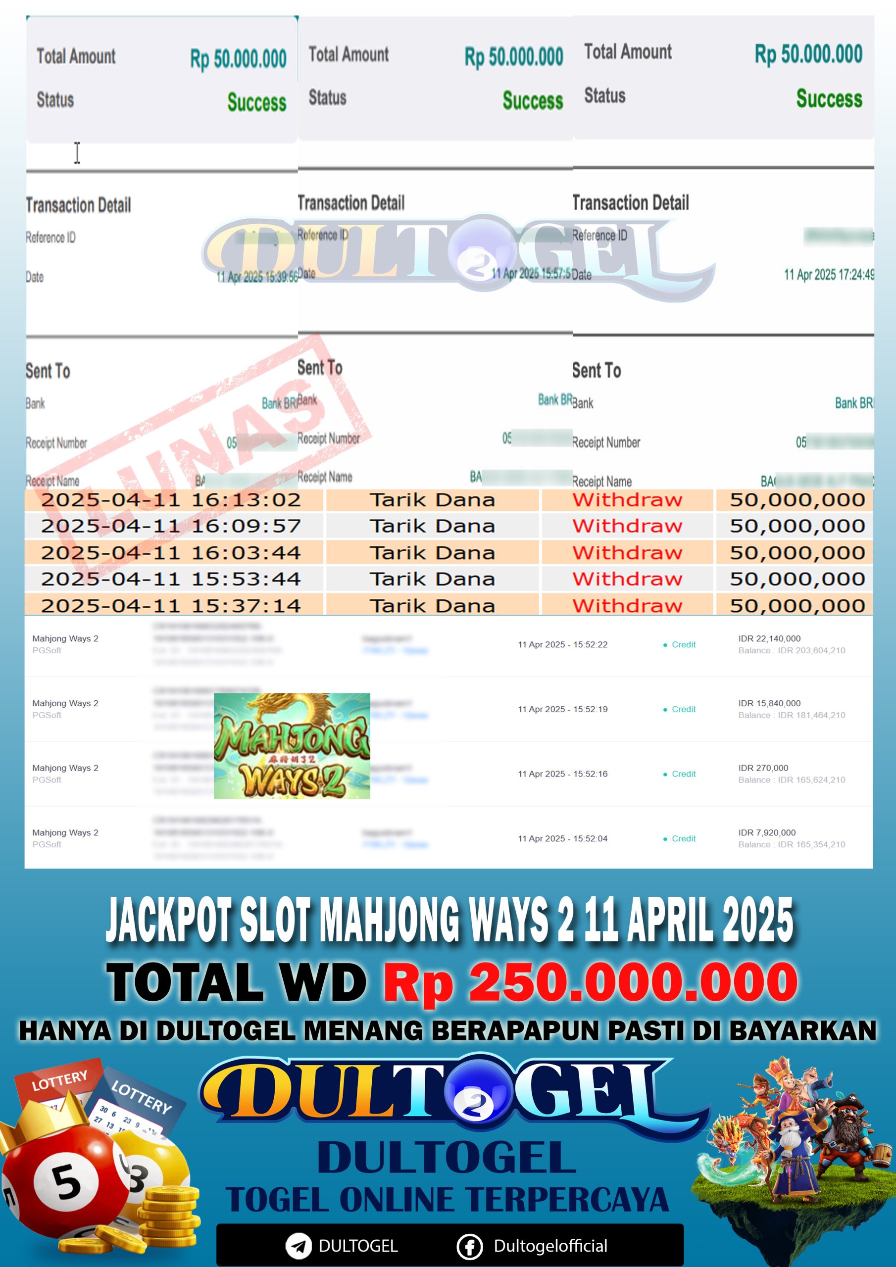 BUKTI JP DULTOGEL 11 APRIL 2025