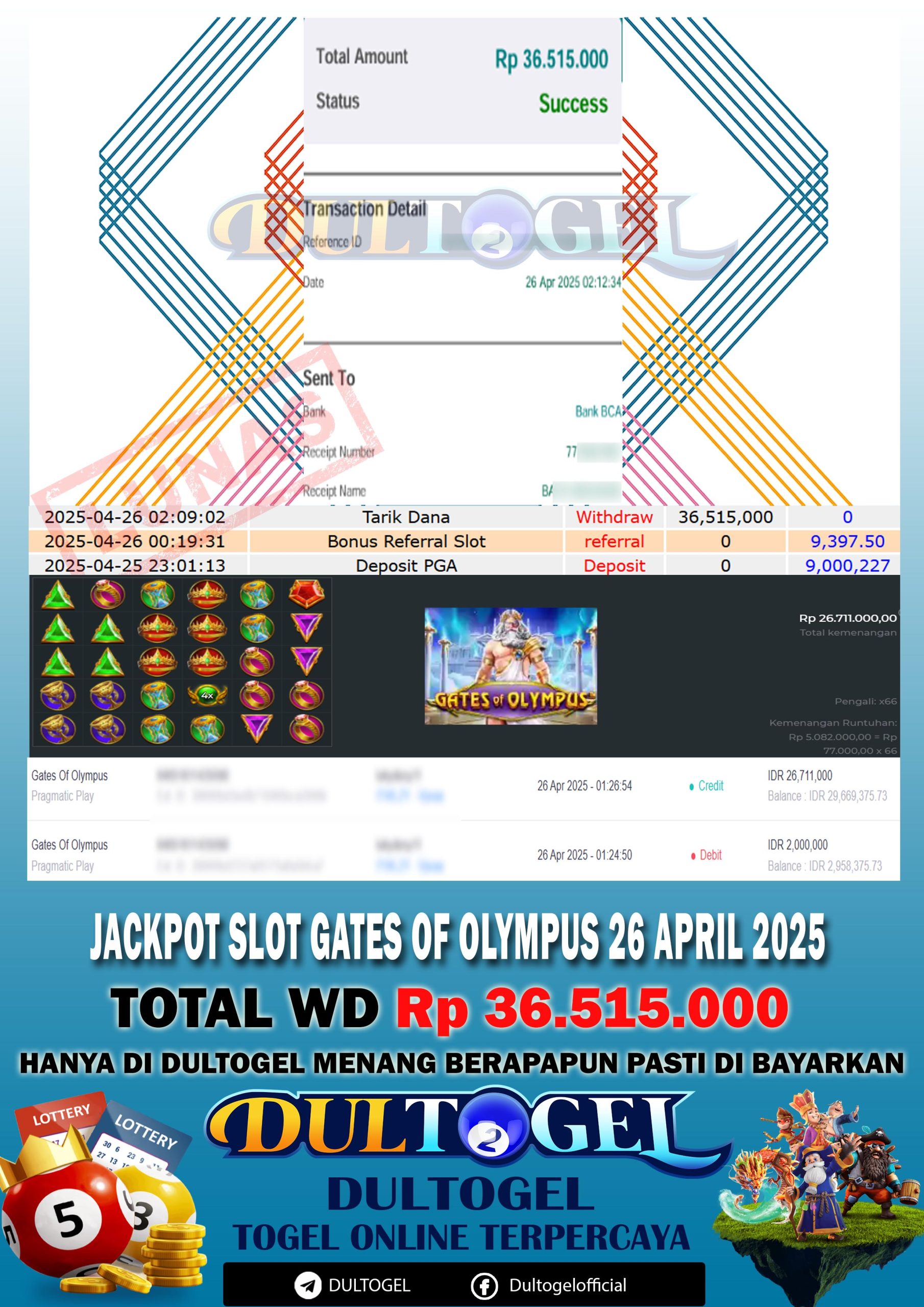 BUKTI JP DULTOGEL 26 APRIL 2025