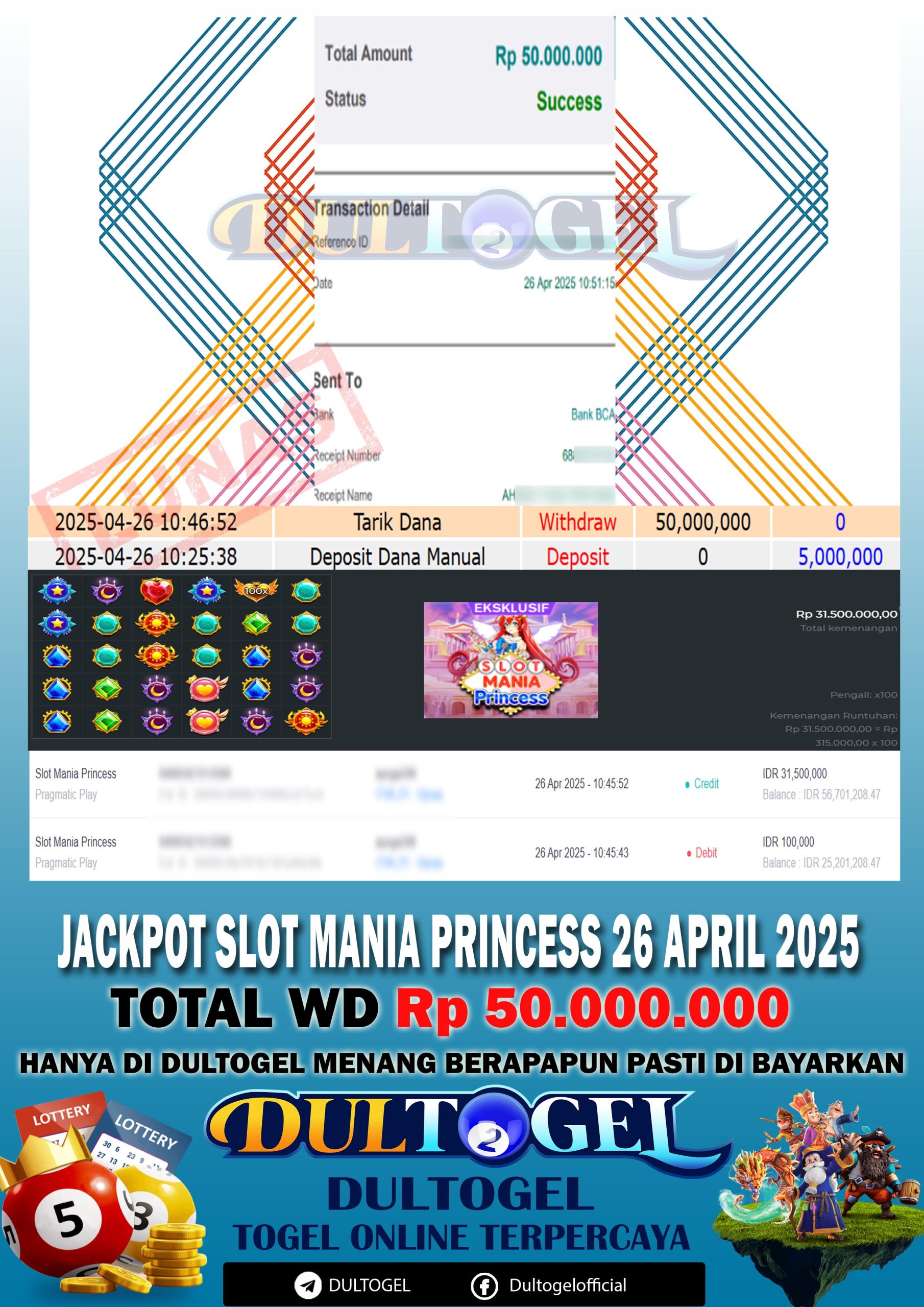 BUKTI JP DULTOGEL 26 APRIL 2025