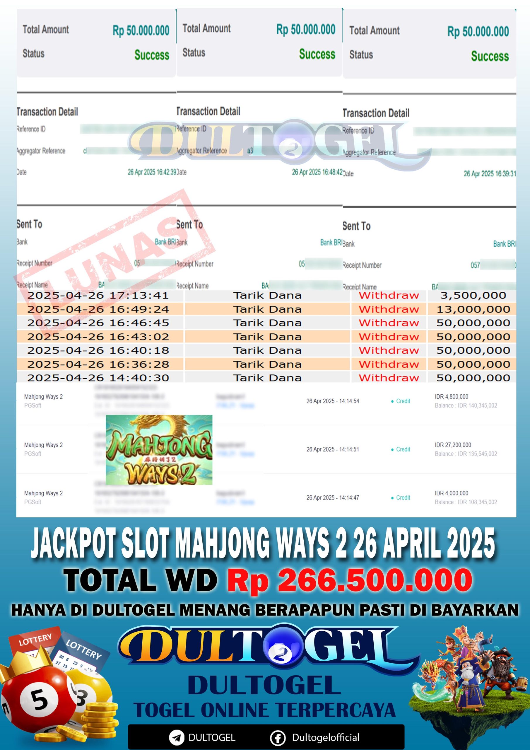 BUKTI JP DULTOGEL 26 APRIL 2025