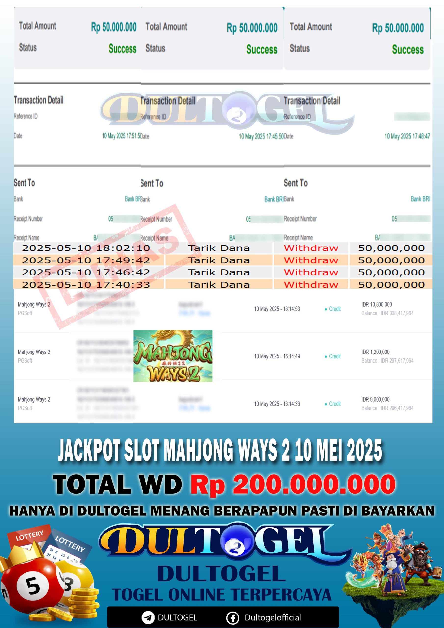 BUKTI JP DULTOGEL 10 MEI 2025
