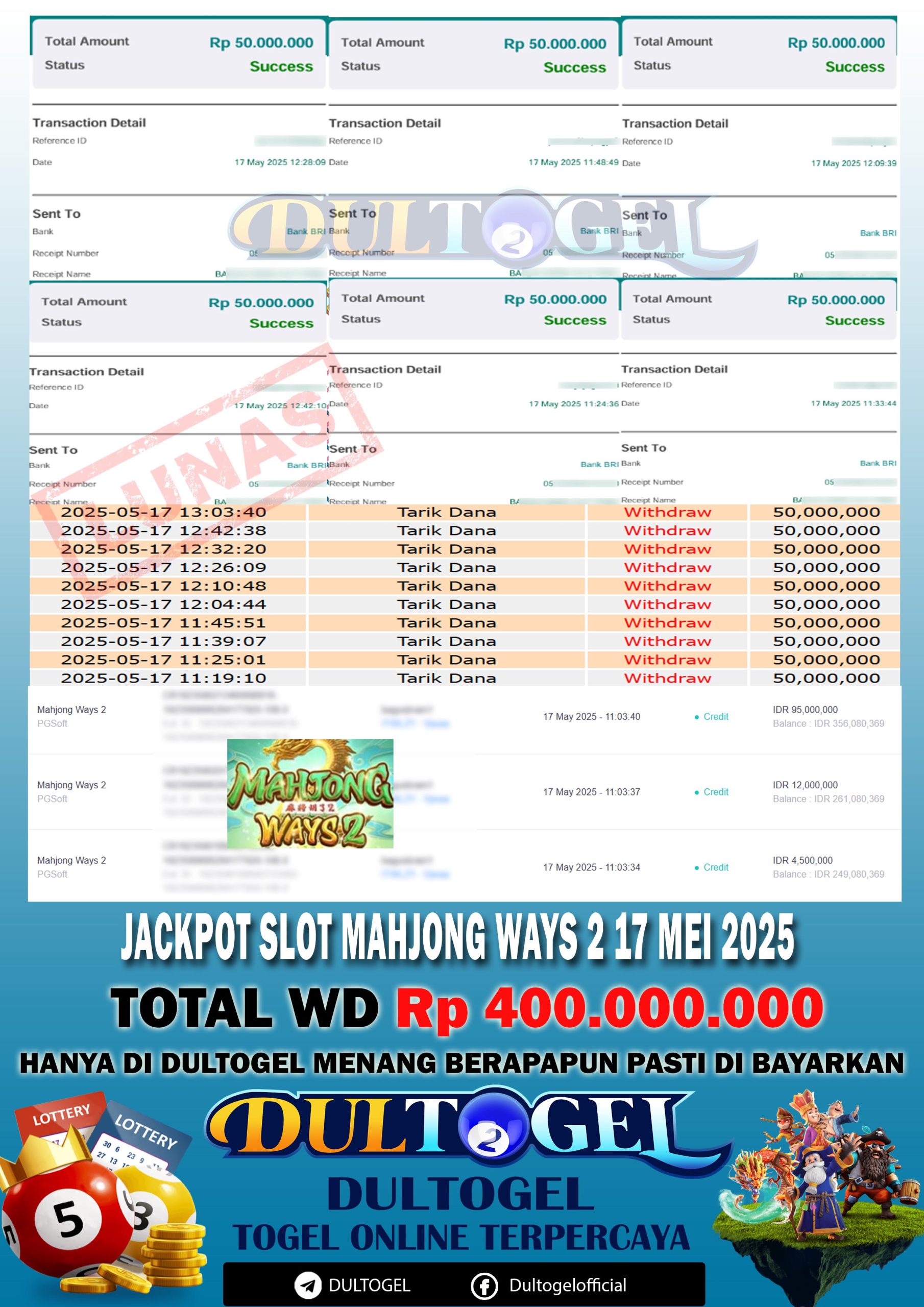 BUKTI JP DULTOGEL 17 MEI 2025
