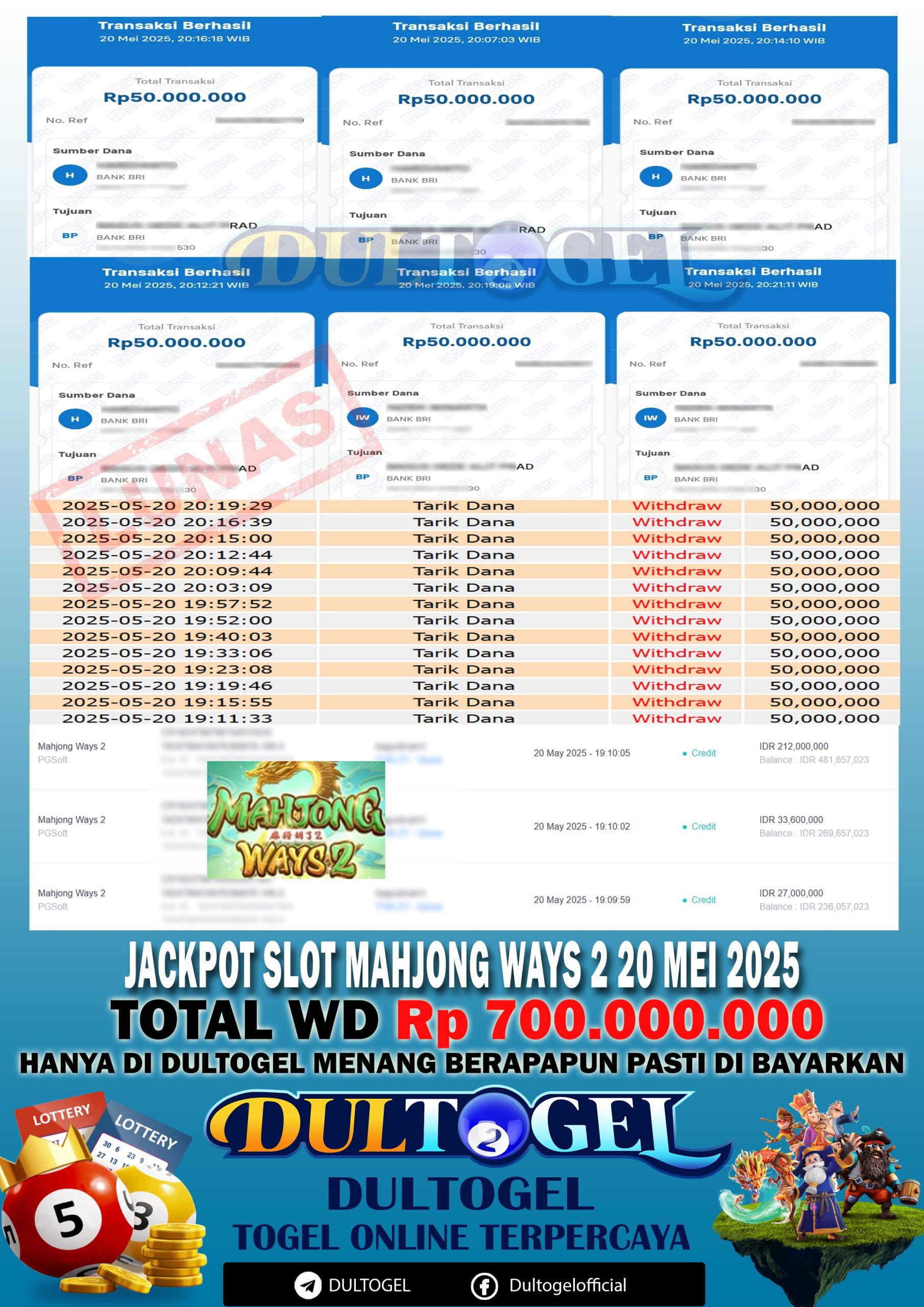 BUKTI JP DULTOGEL 20 MEI 2025