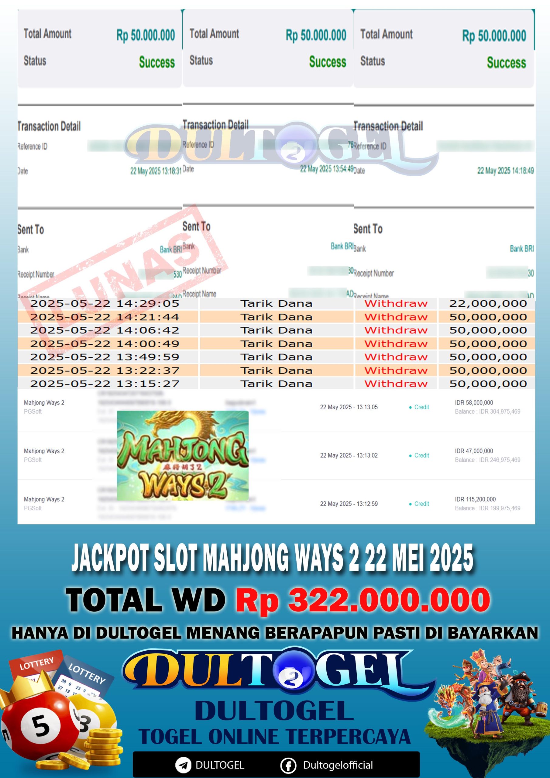 BUKTI JP DULTOGEL 22 MEI 2025