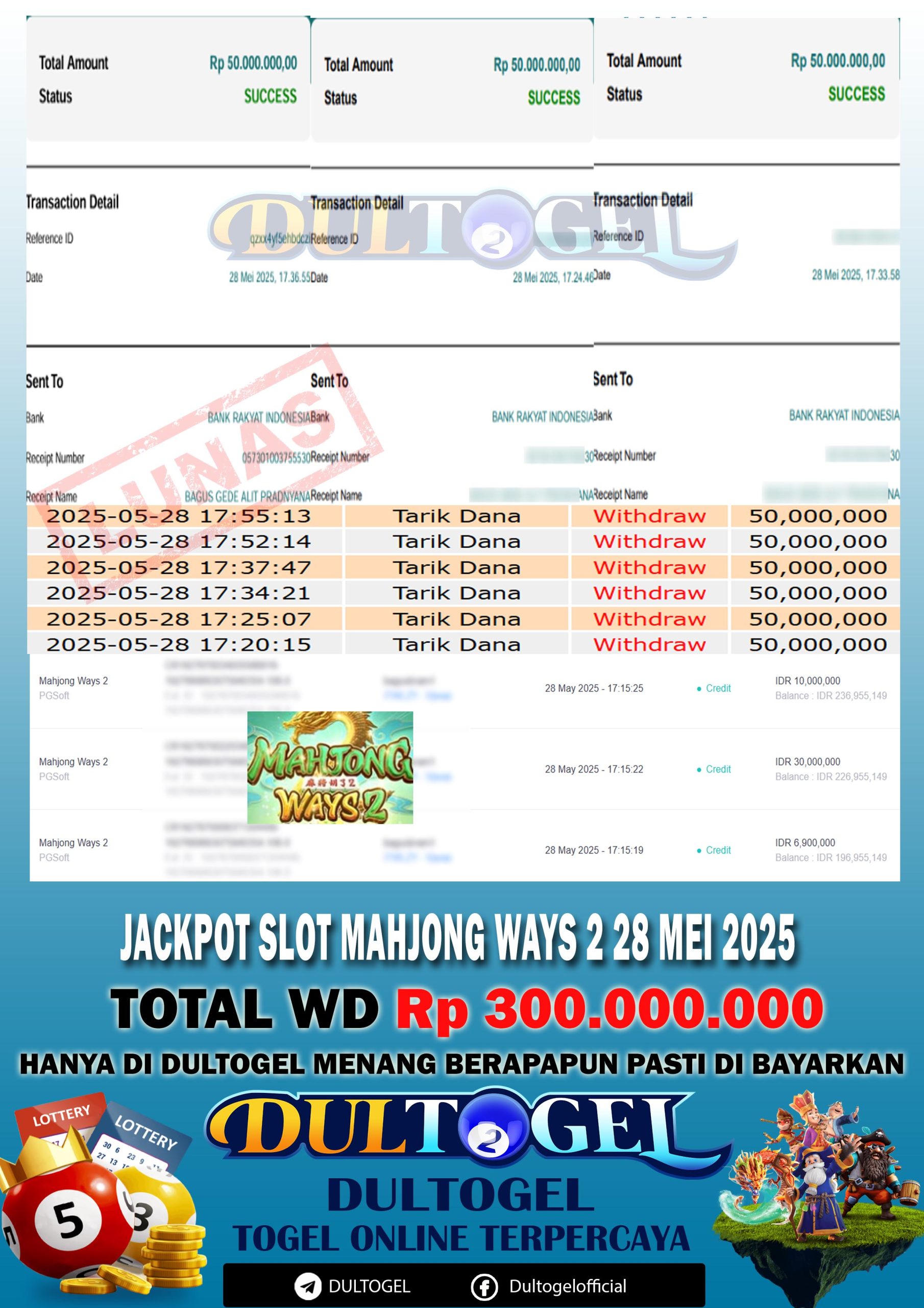 BUKTI JP DULTOGEL 28 MEI 2025