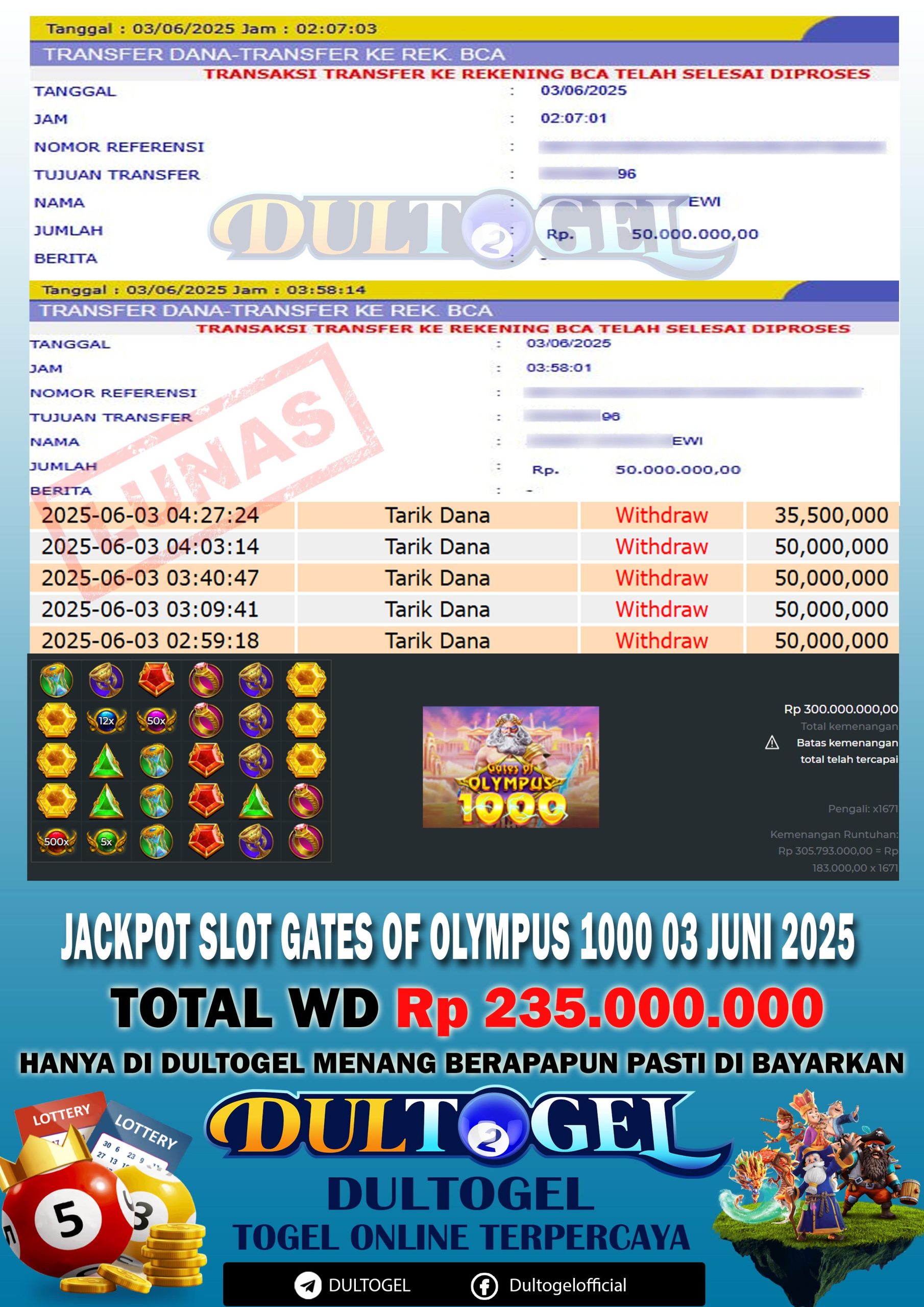 BUKTI JP DULTOGEL 03 JUNI 2025