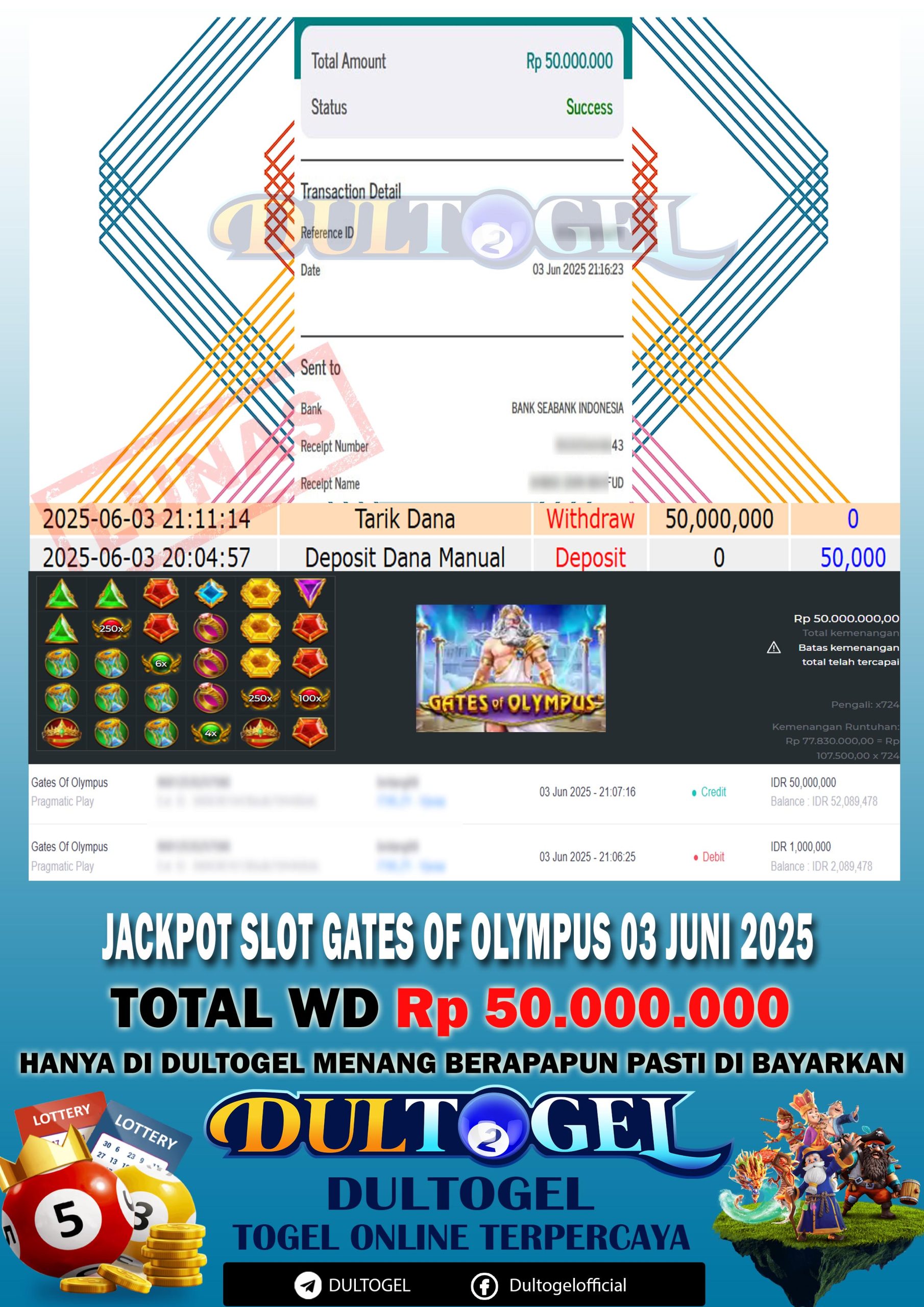 BUKTI JP DULTOGEL 03 JUNI 2025