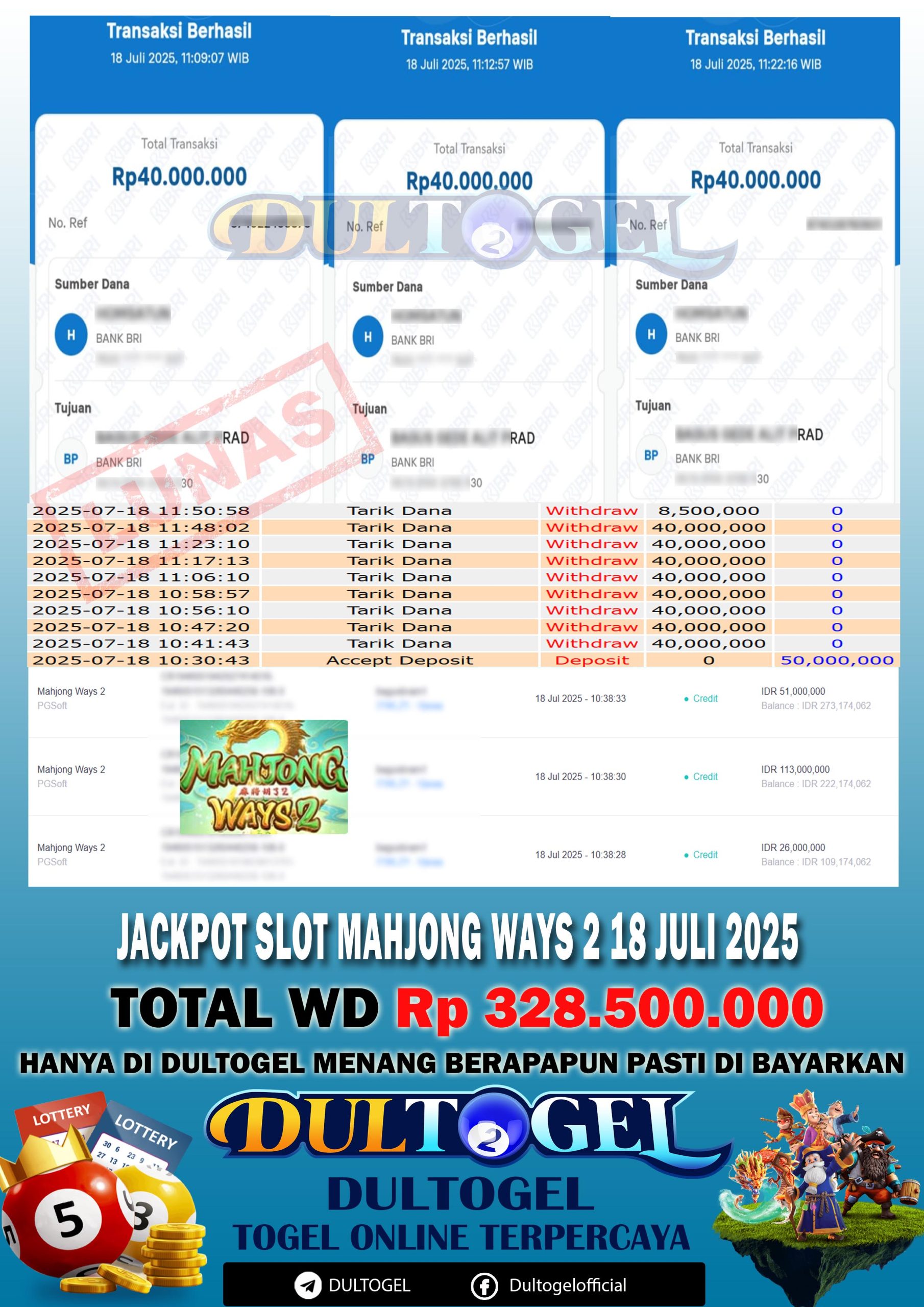 BUKTI JP DULTOGEL 18 JULI 2025
