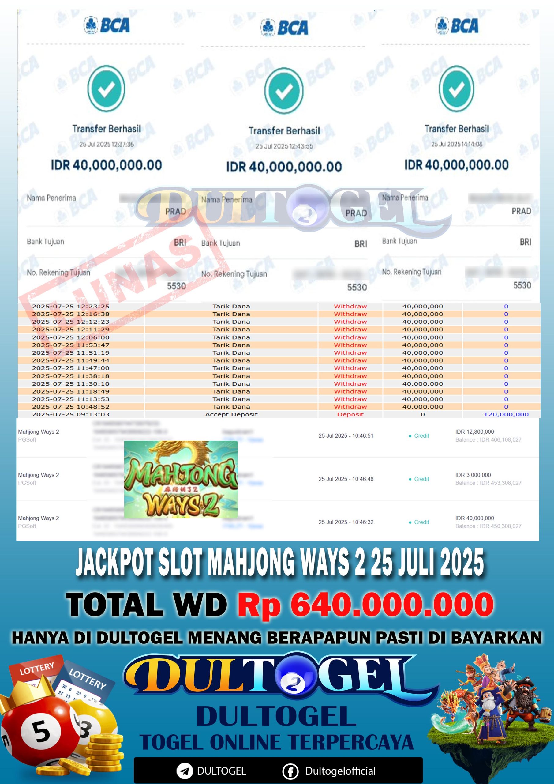 BUKTI JP DULTOGEL 25 JULI 2025