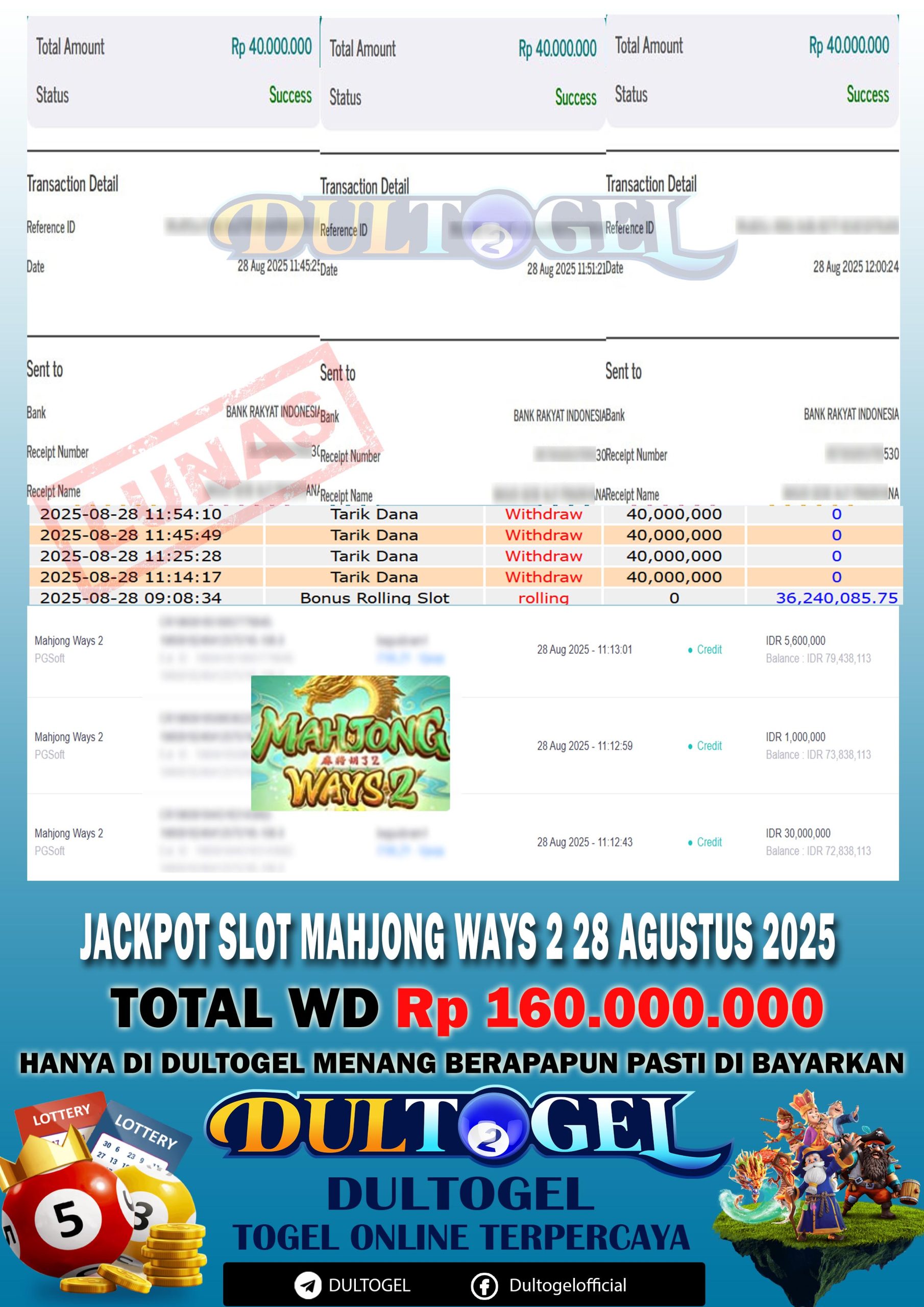 BUKTI JP DULTOGEL 28 AGUSTUS 2025