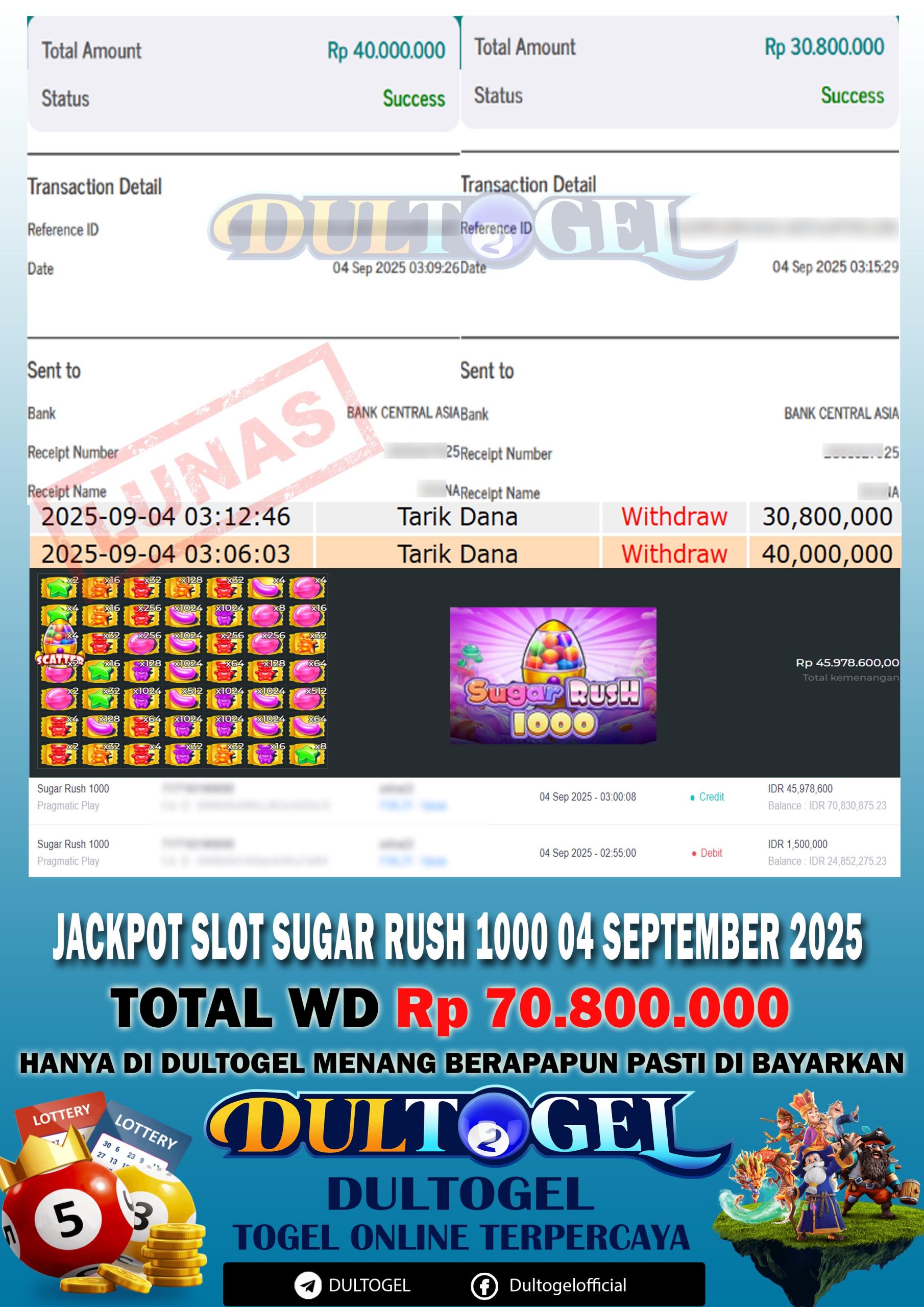 BUKTI JP DULTOGEL 04 SEPTEMBER 2025