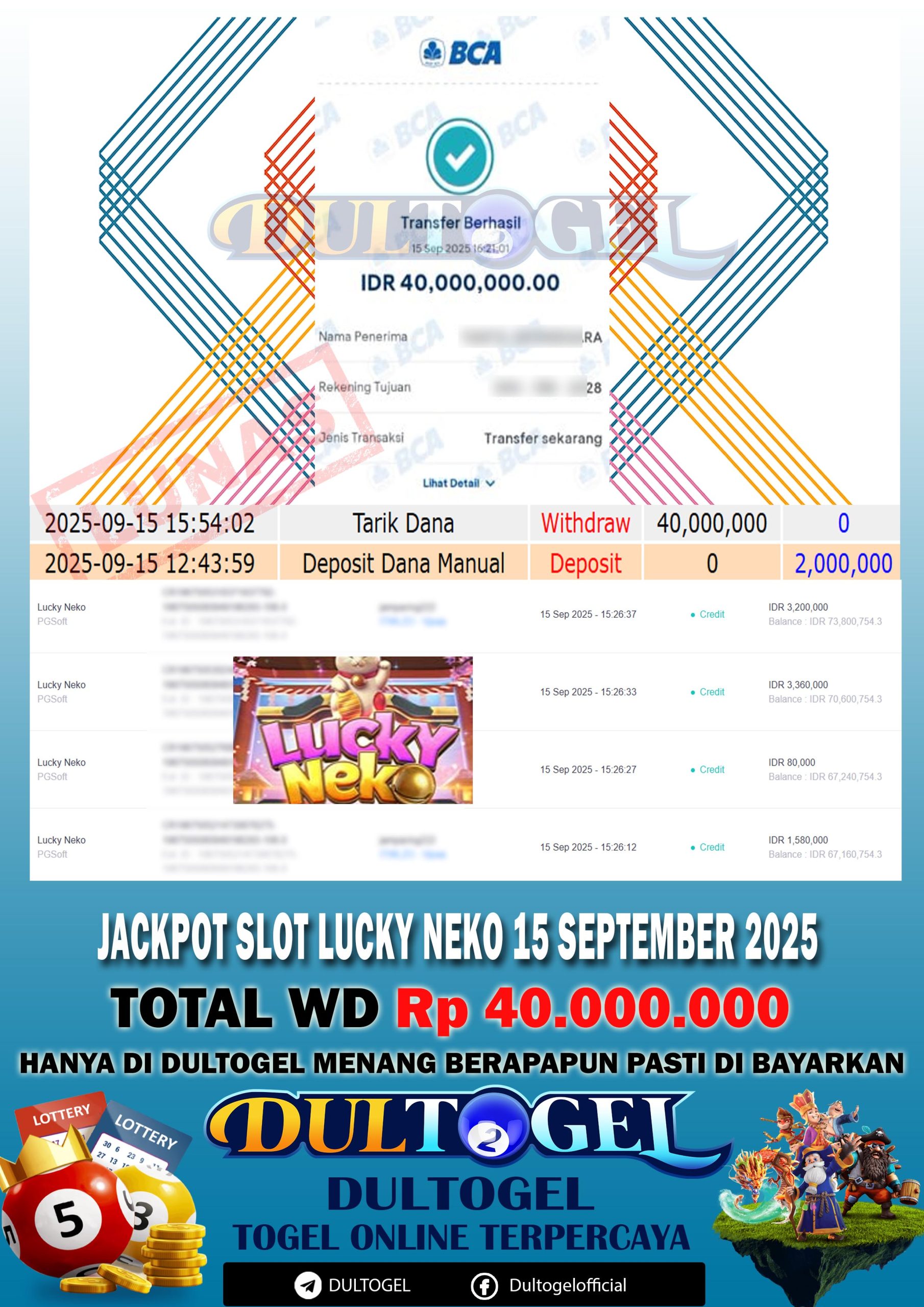 BUKTI JP DULTOGEL 15 SEPTEMBER 2025