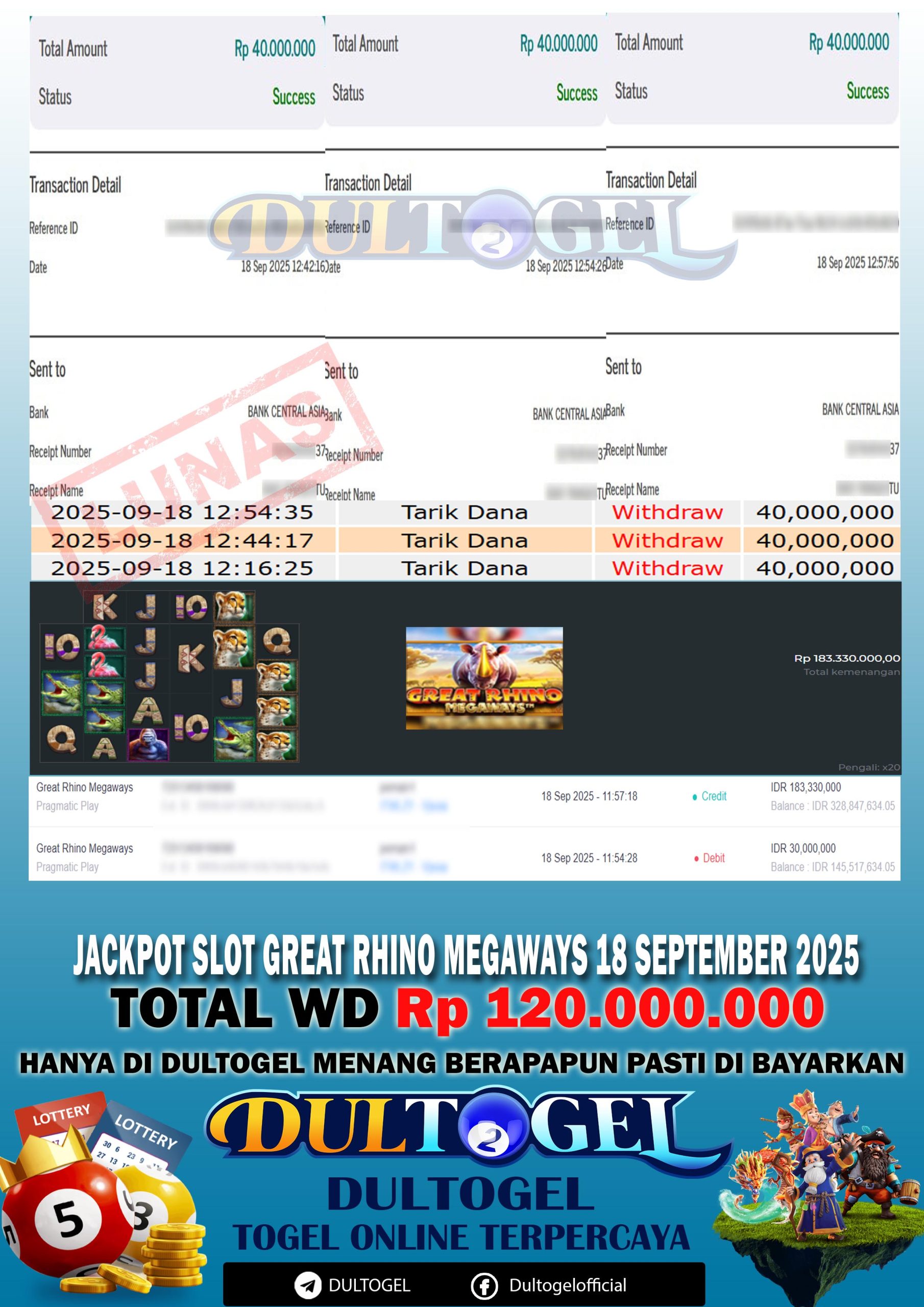 BUKTI JP DULTOGEL 18 SEPTEMBER 2025
