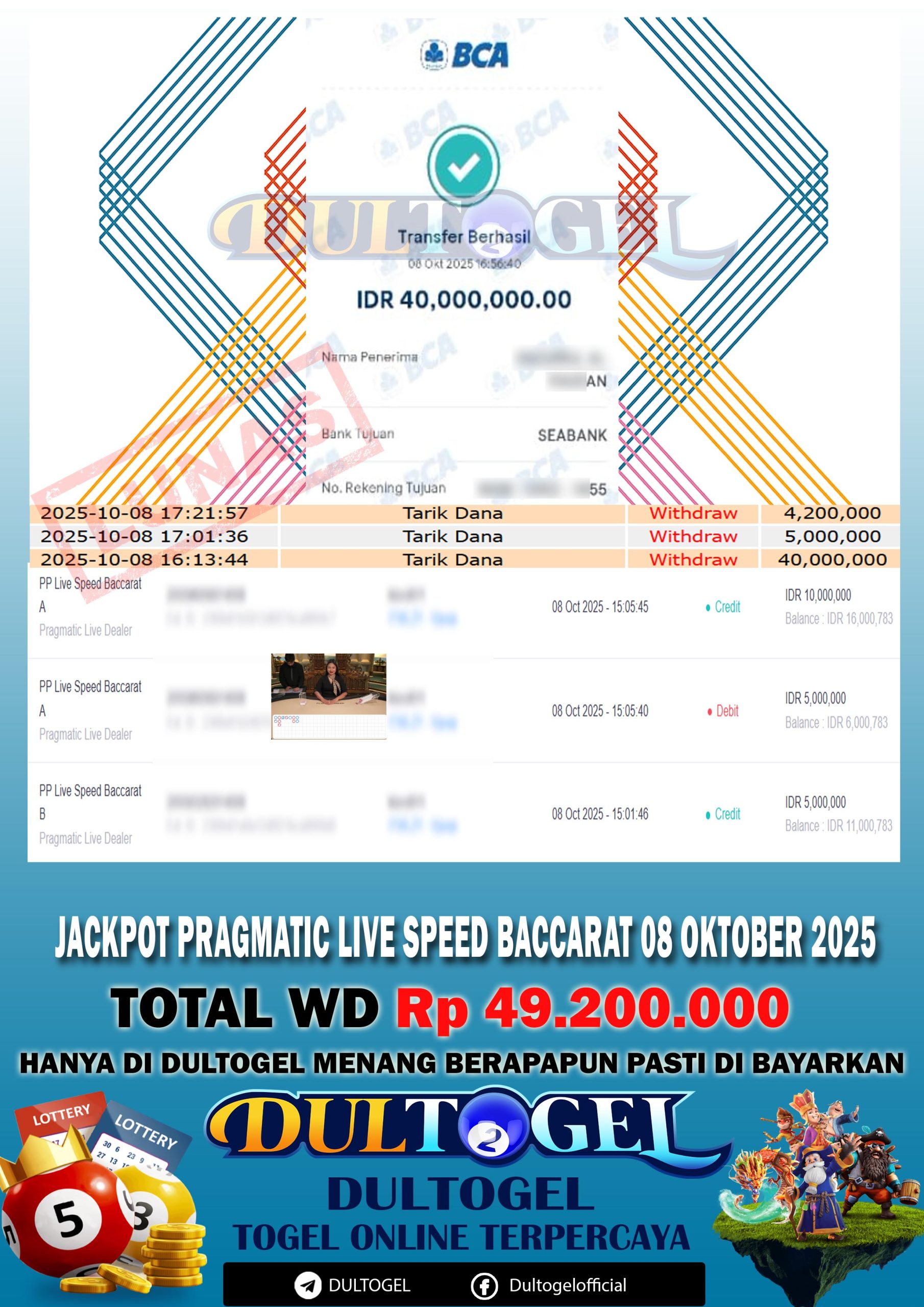 BUKTI JP DULTOGEL 08 OKTOBER 2025