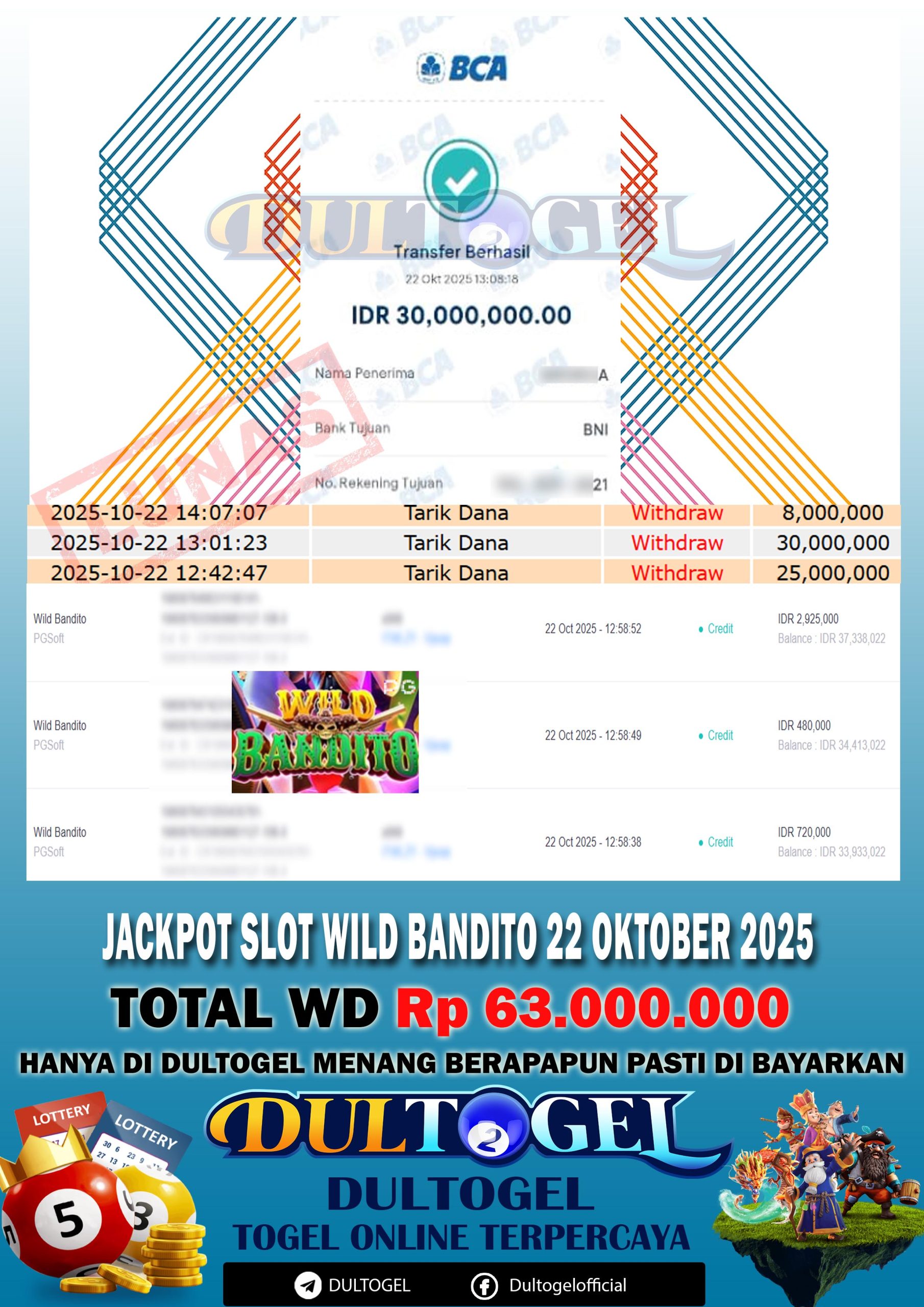 BUKTI JP DULTOGEL 22 OKTOBER 2025