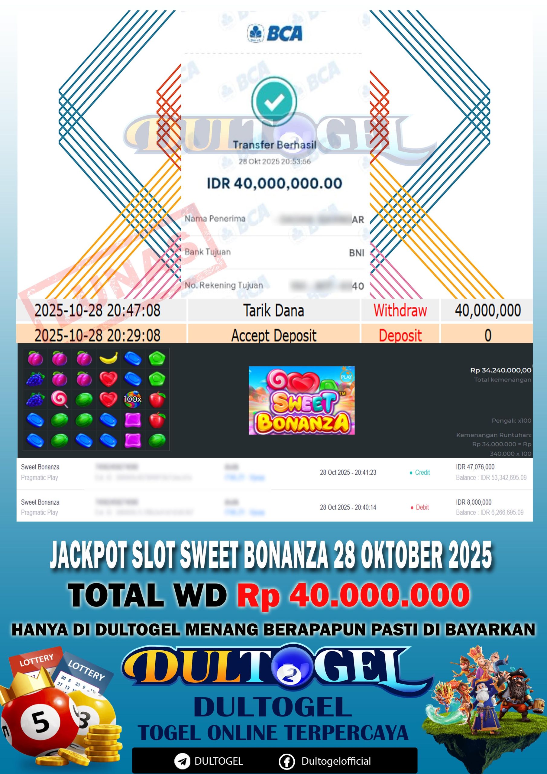 BUKTI JP DULTOGEL 28 OKTOBER 2025