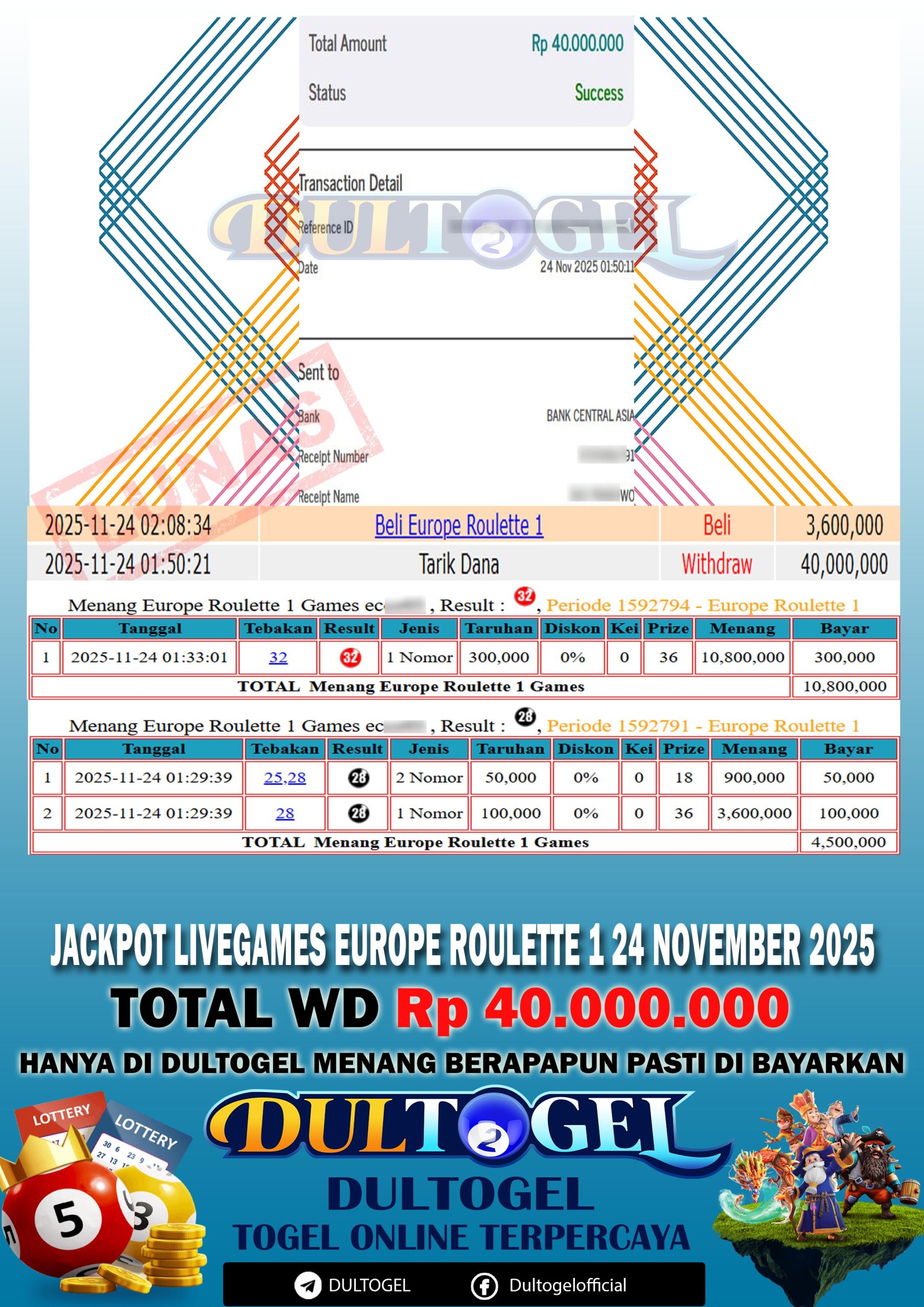 BUKTI JP DULTOGEL 24 NOVEMBER 2025