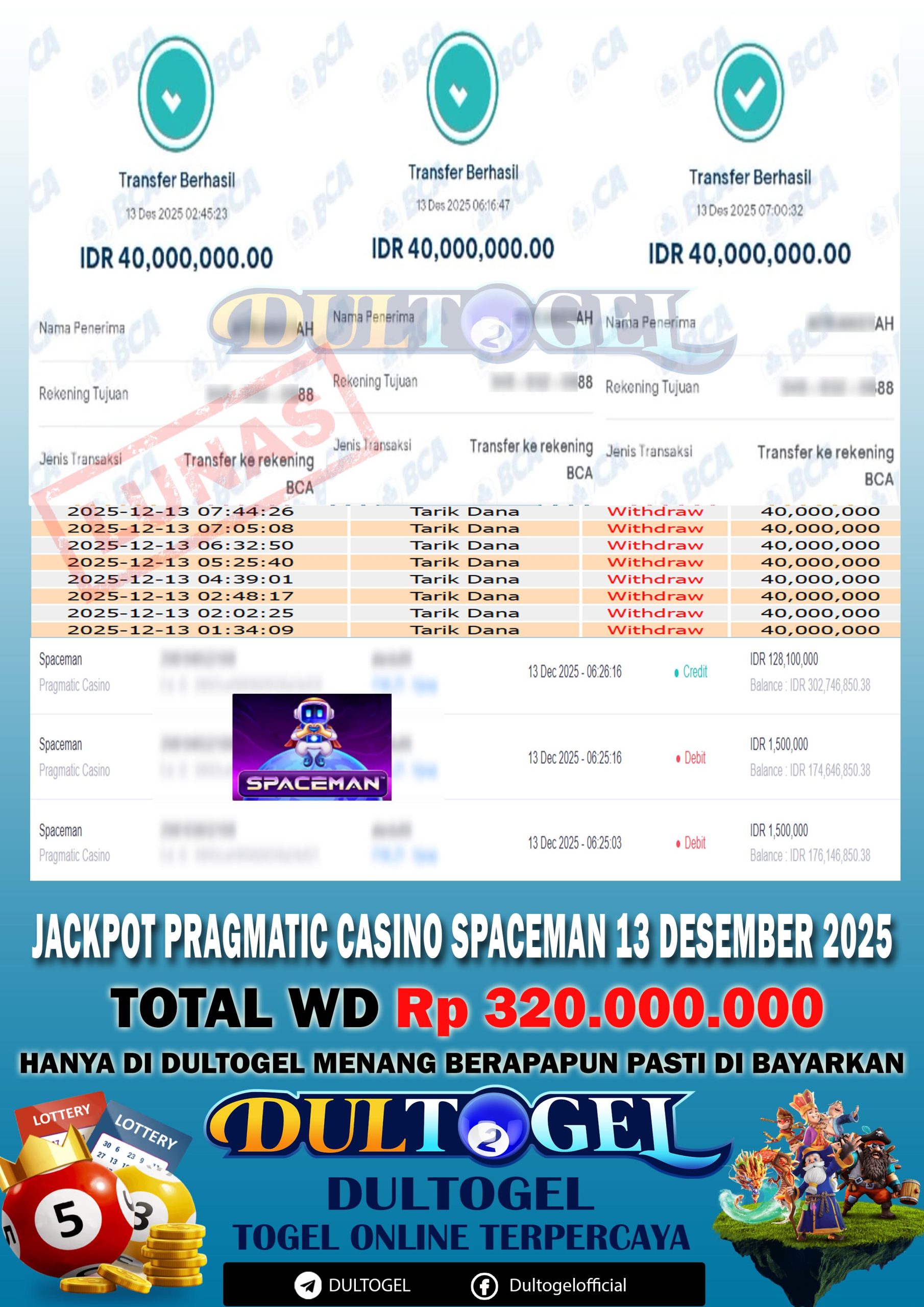 BUKTI JP DULTOGEL 13 DESEMBER 2025