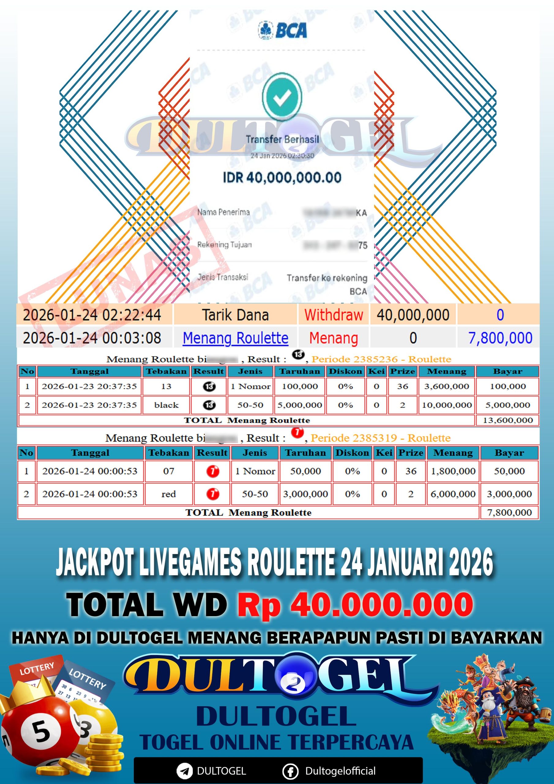 BUKTI JP DULTOGEL 24 JANUARI 2026