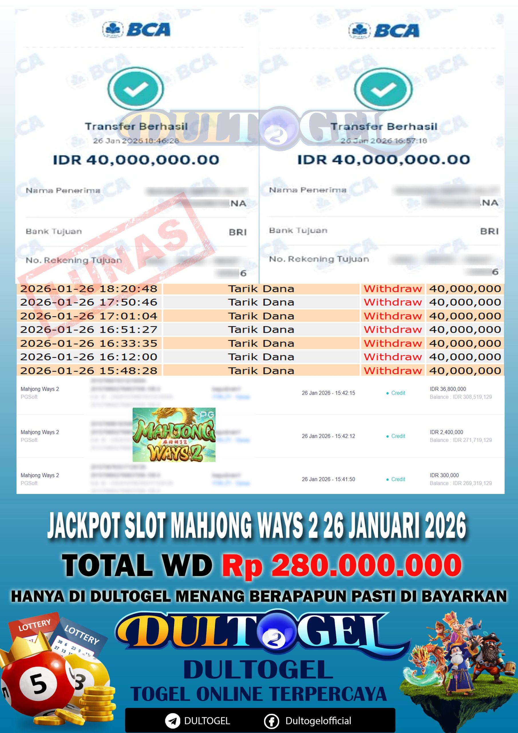 BUKTI JP DULTOGEL 26 JANUARI 2026