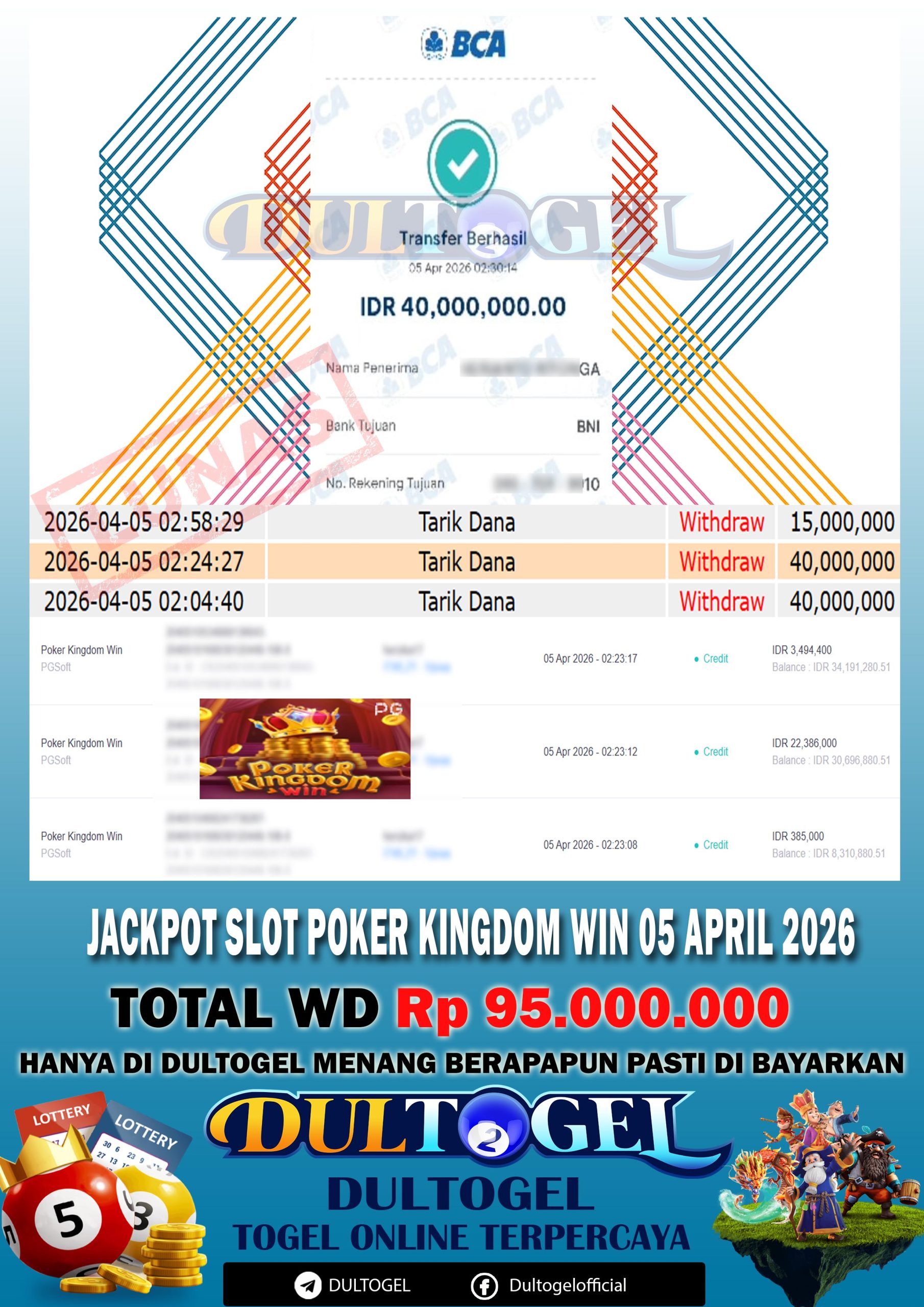 BUKTI JP DULTOGEL 05 APRIL 2026