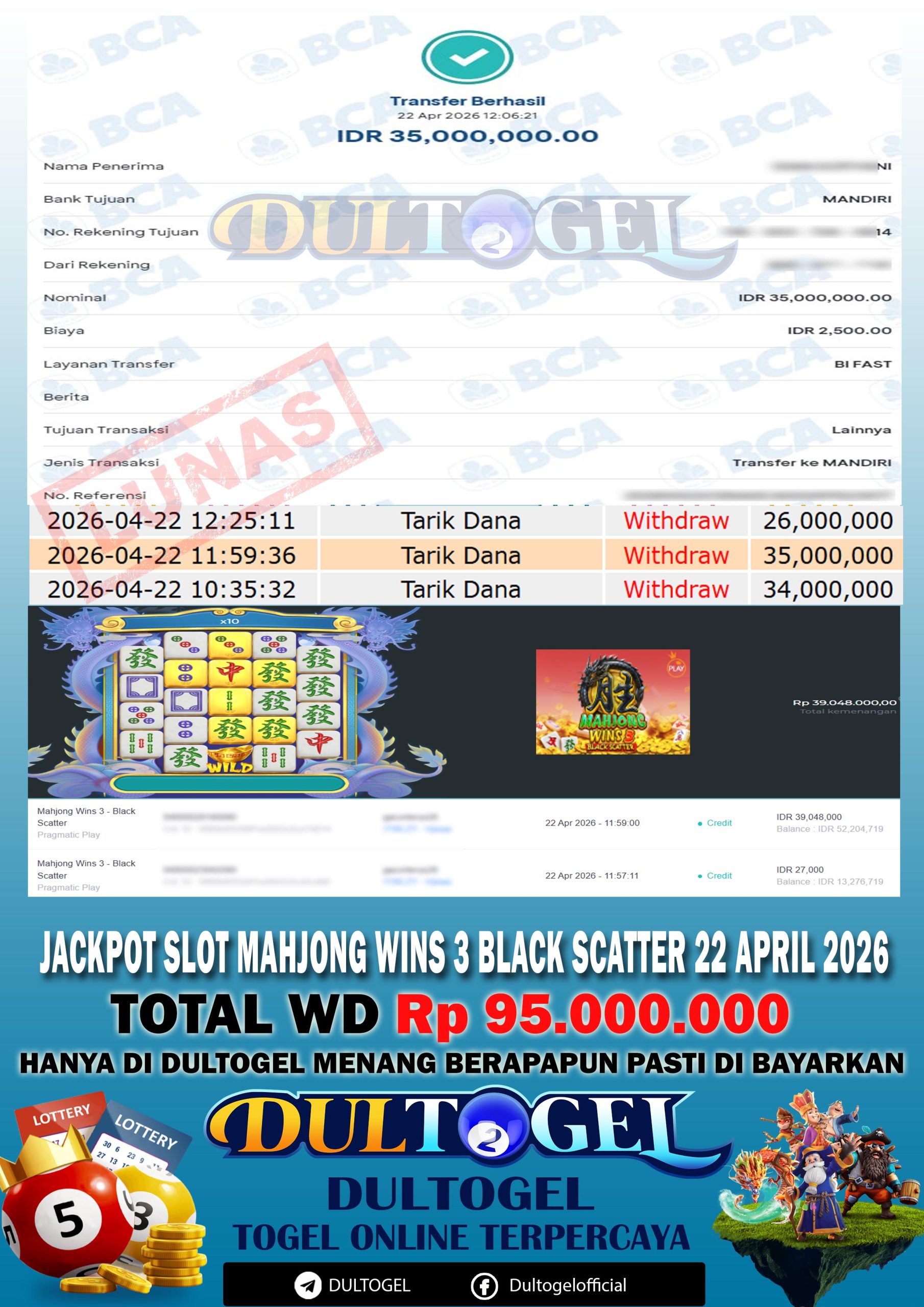 BUKTI JP DULTOGEL 22 APRIL 2026
